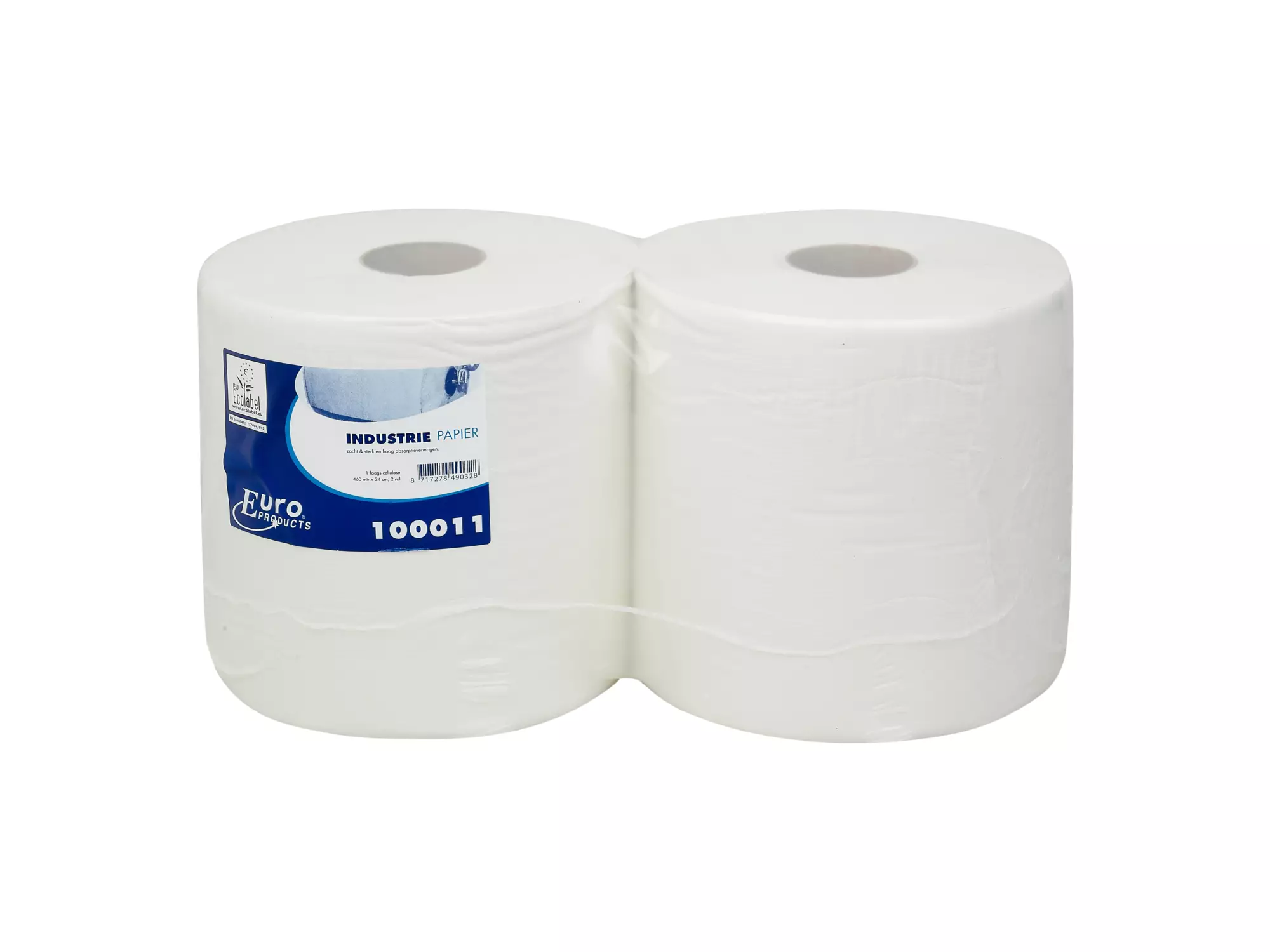 Industriepapier cellulose 1-laags 460 meter 2 rol