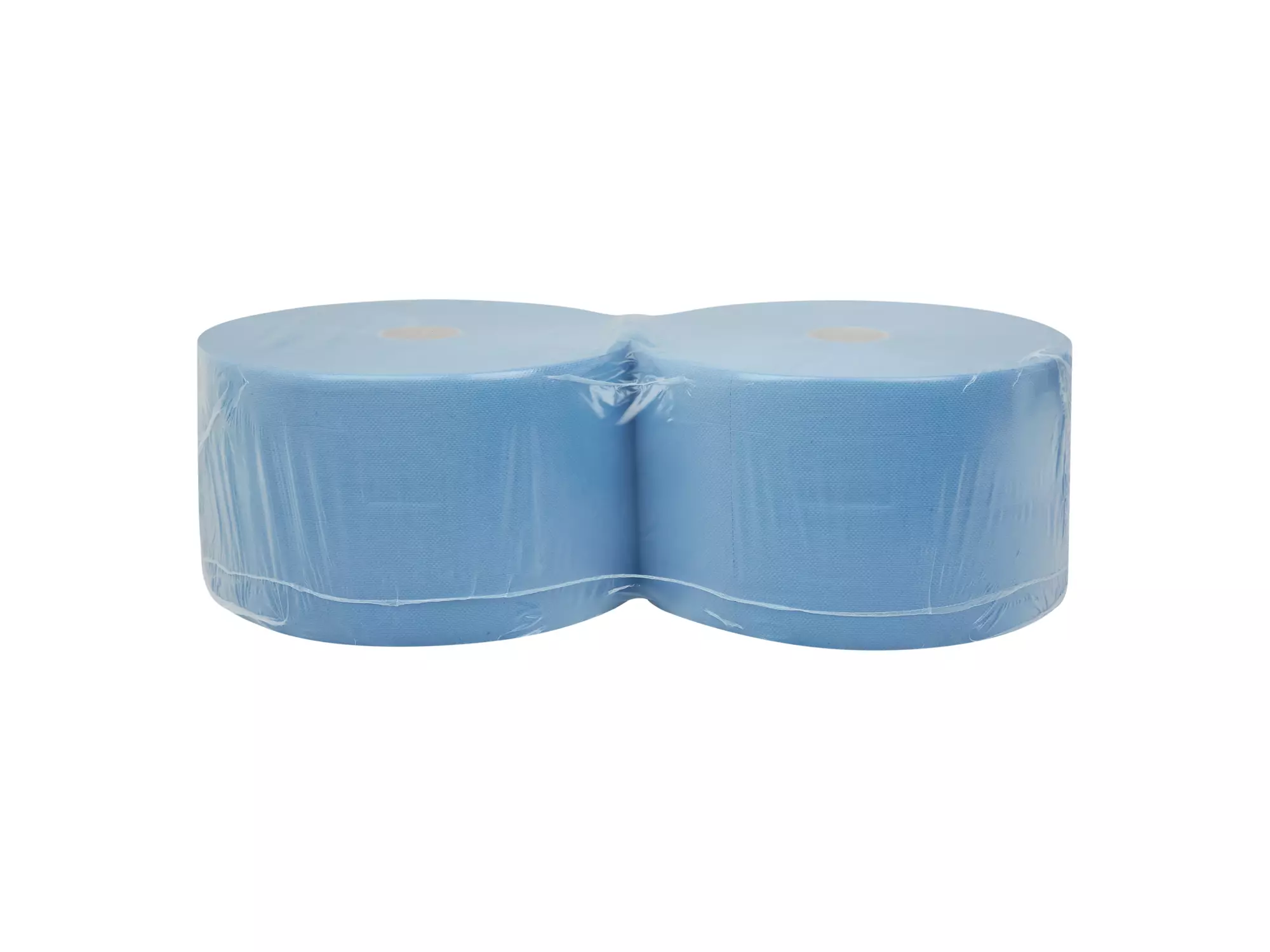 Industriepapier cellulose blauw 3-laags 380 meter 2 rol