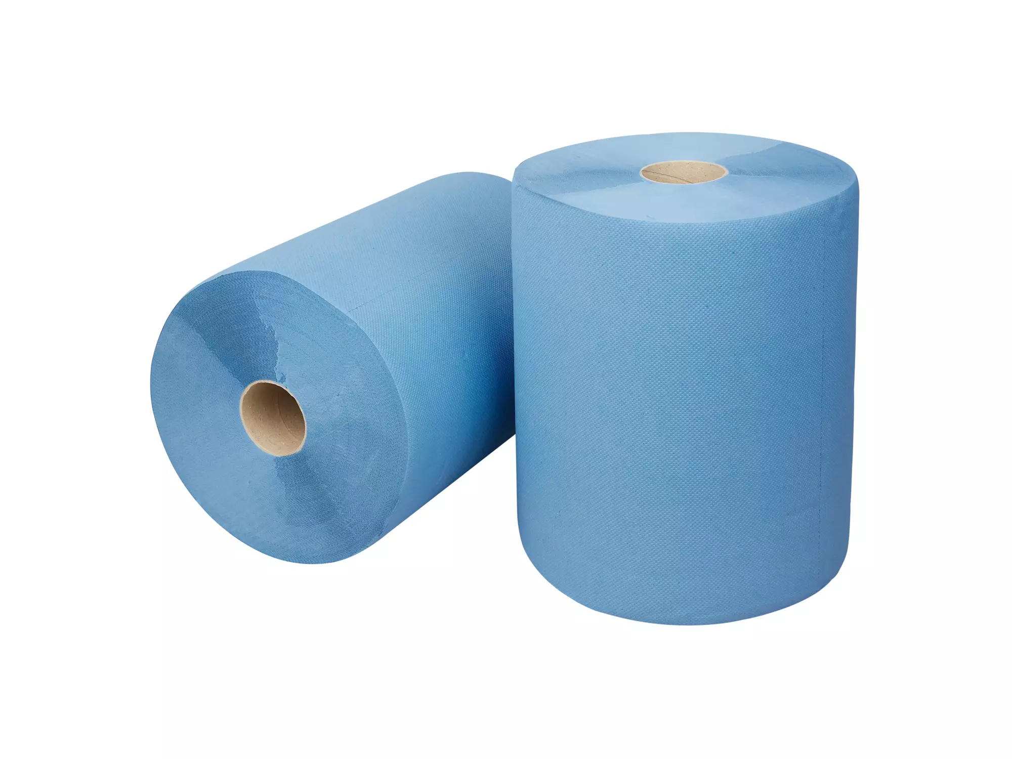 Industriepapier cellulose blauw 3-laags 190 meter 2 rol