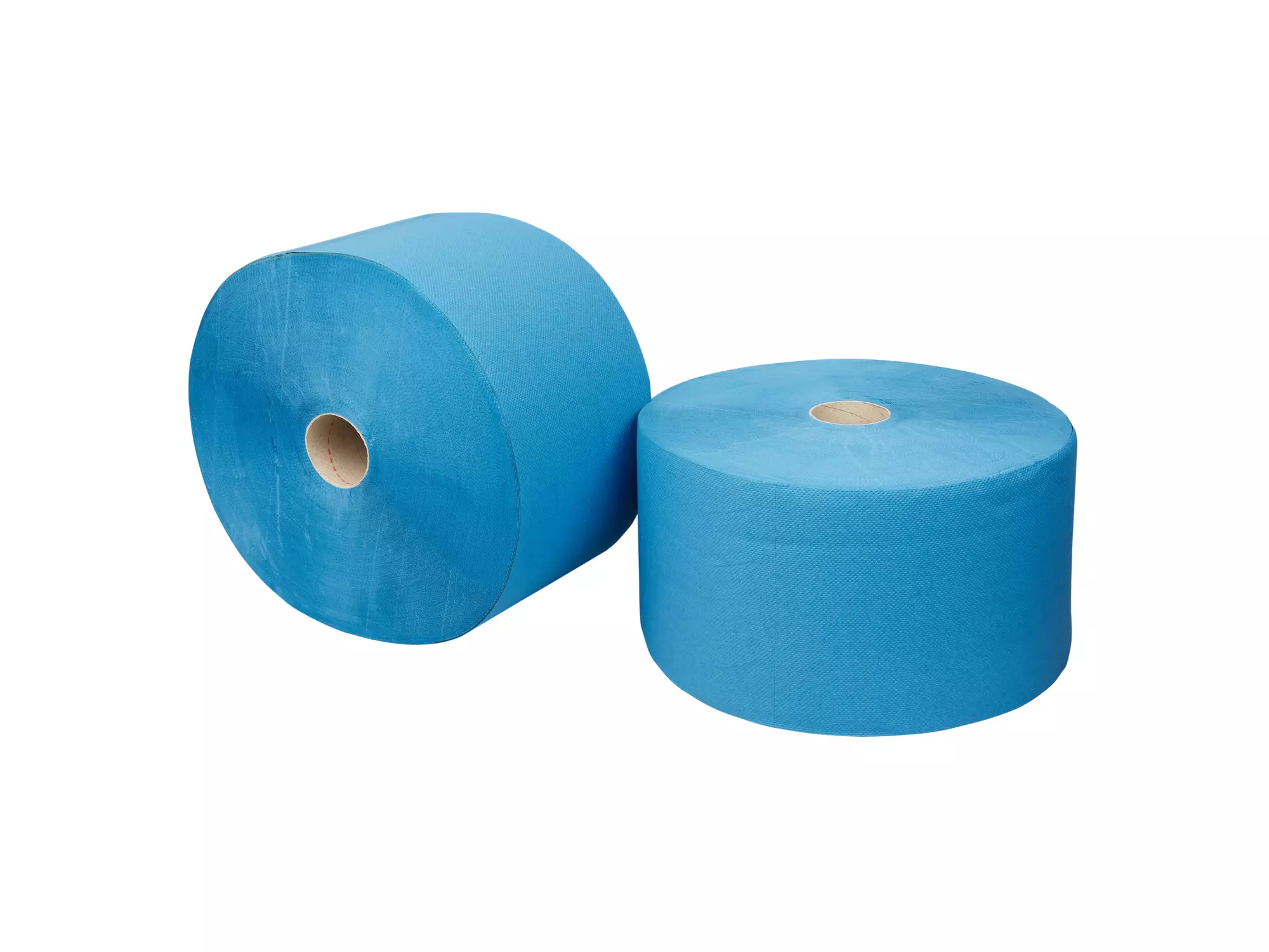 Industriepapier recycled blauw 3-laags 350 meter 2 rol