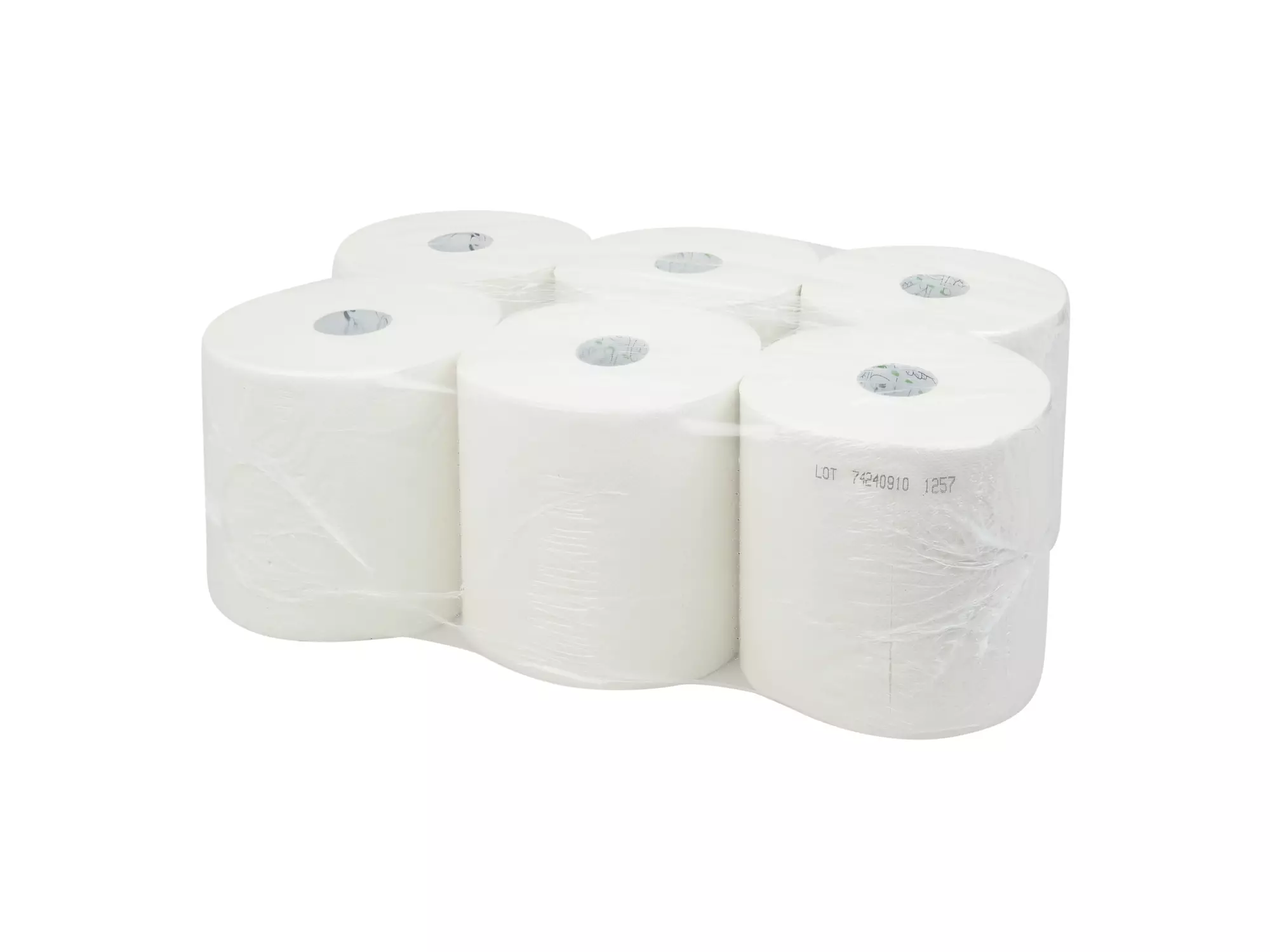 Midi poetspapier recycled 2-laags 108 meter - 6 rol
