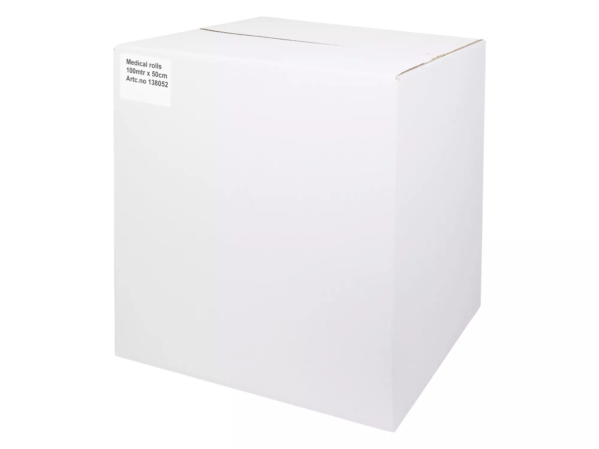 Onderzoektafelpapier cellulose 2-laags 100 meter x 50 cm 6 rol