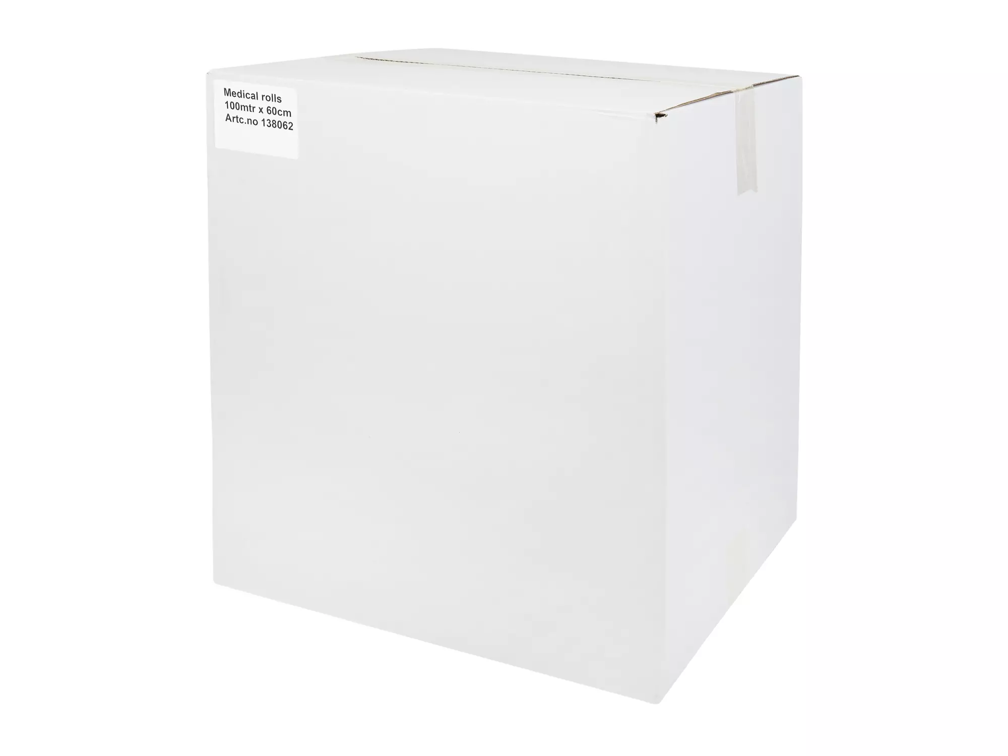 Onderzoektafelpapier cellulose 2-laags 100 meter x 60 cm 6 rol