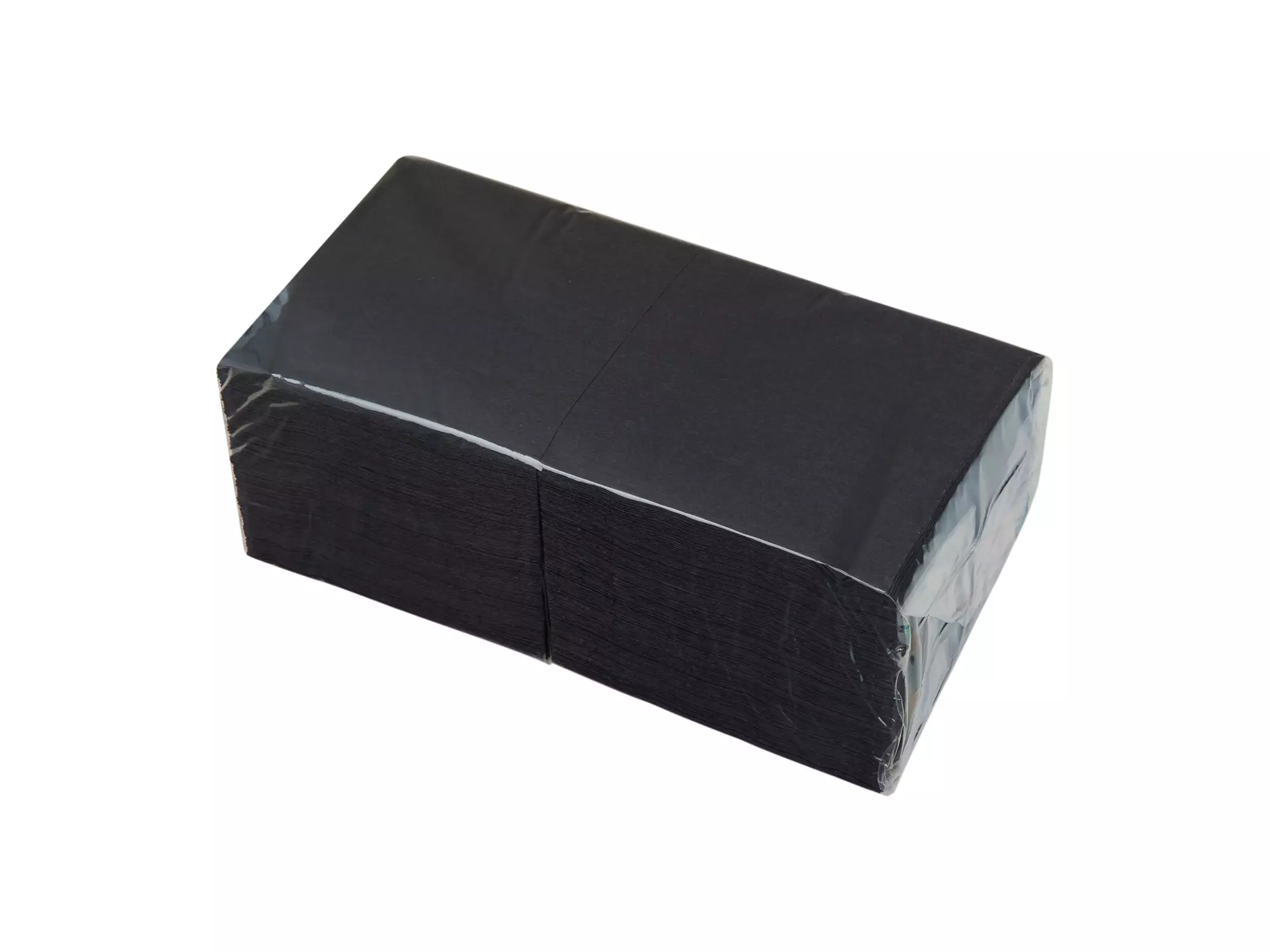 Servetten 1/4 fold cellulose zwart 2-laags 24 cm x 24 cm 8 x 250 sheets