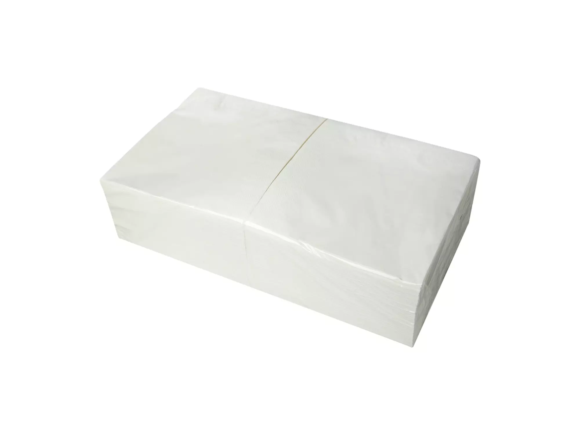 Servetten wit 1/4 fold Cellulose 2-laags 40 cm x 40 cm 8 x 250 sheets