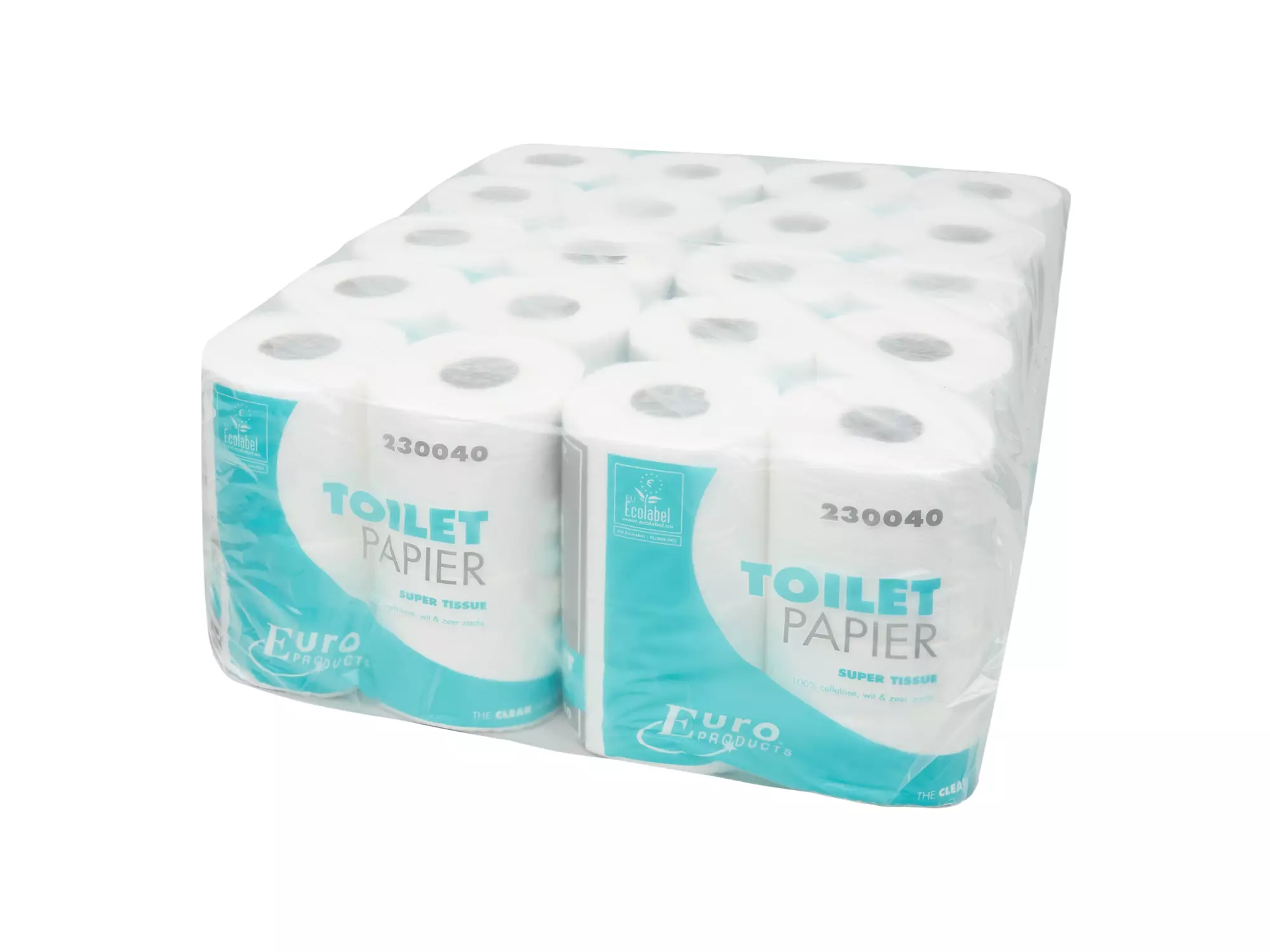 Toiletpapier traditioneel cellulose wit 2-laags 400 vel 10 x 4 rol