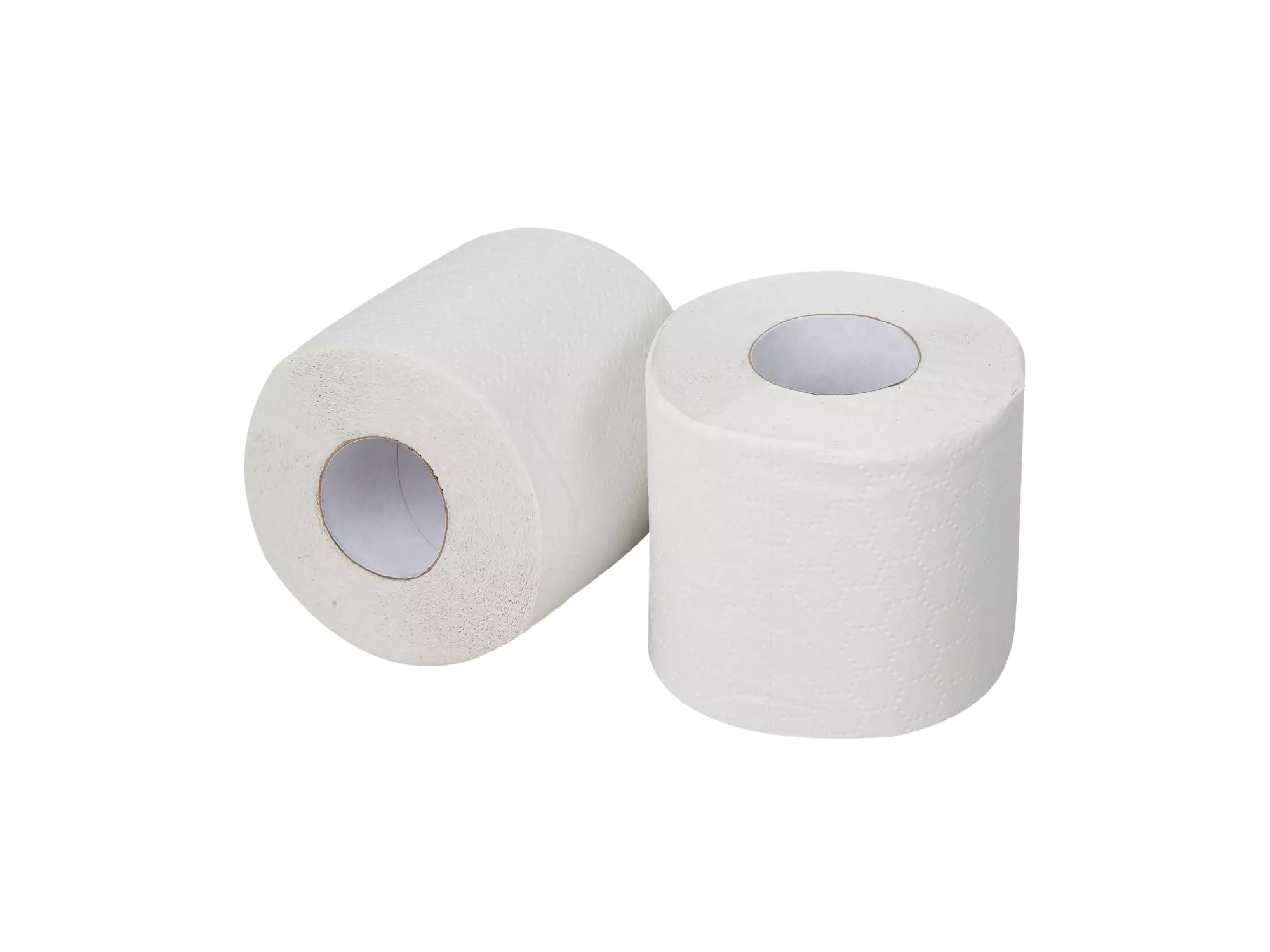 Toiletpapier traditioneel recycled wit 2-laags 200 vel 12 x 4 rol