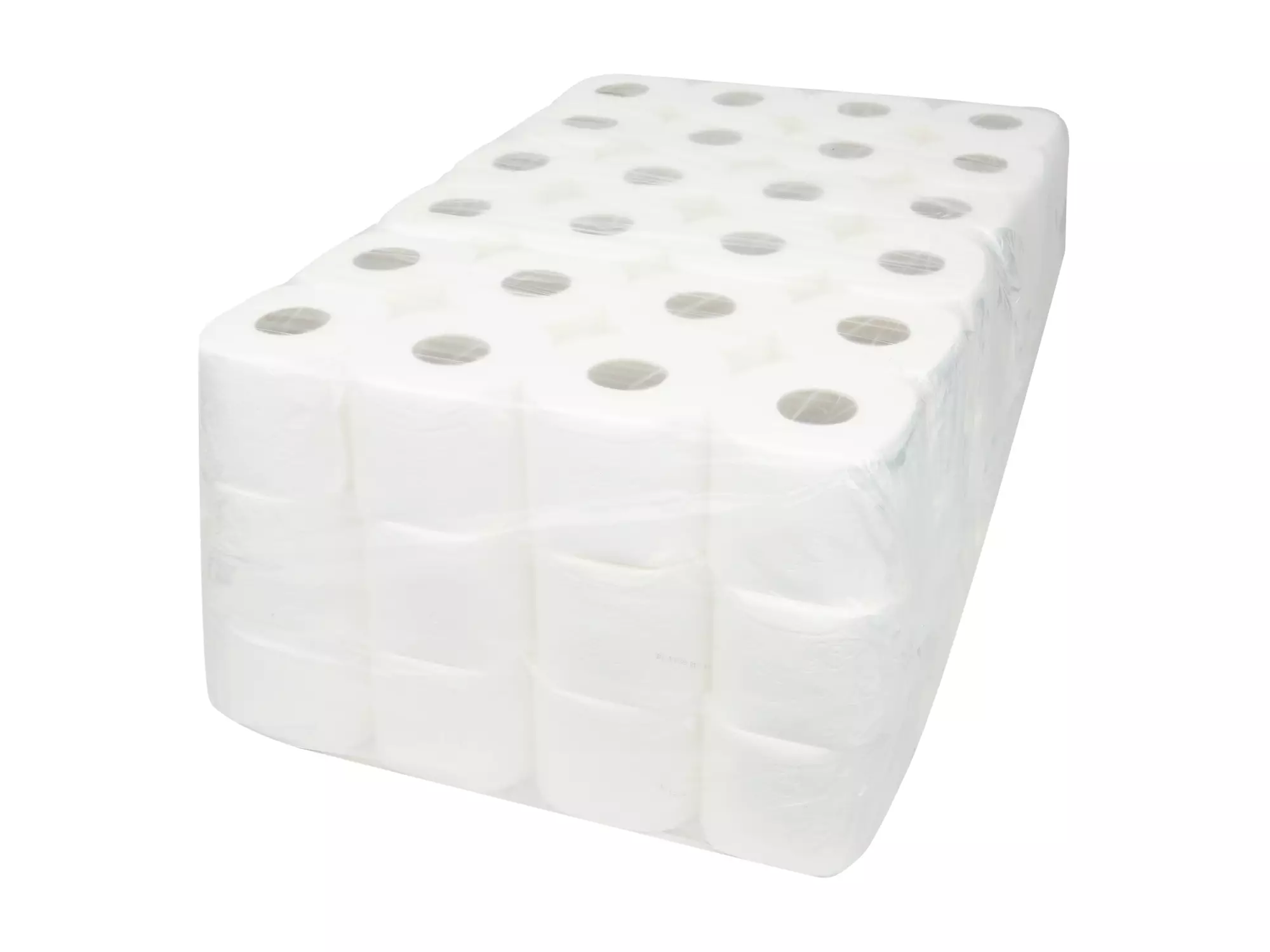 Toiletpapier traditioneel cellulose wit 4-laags 150 vel 9 x 8 rol