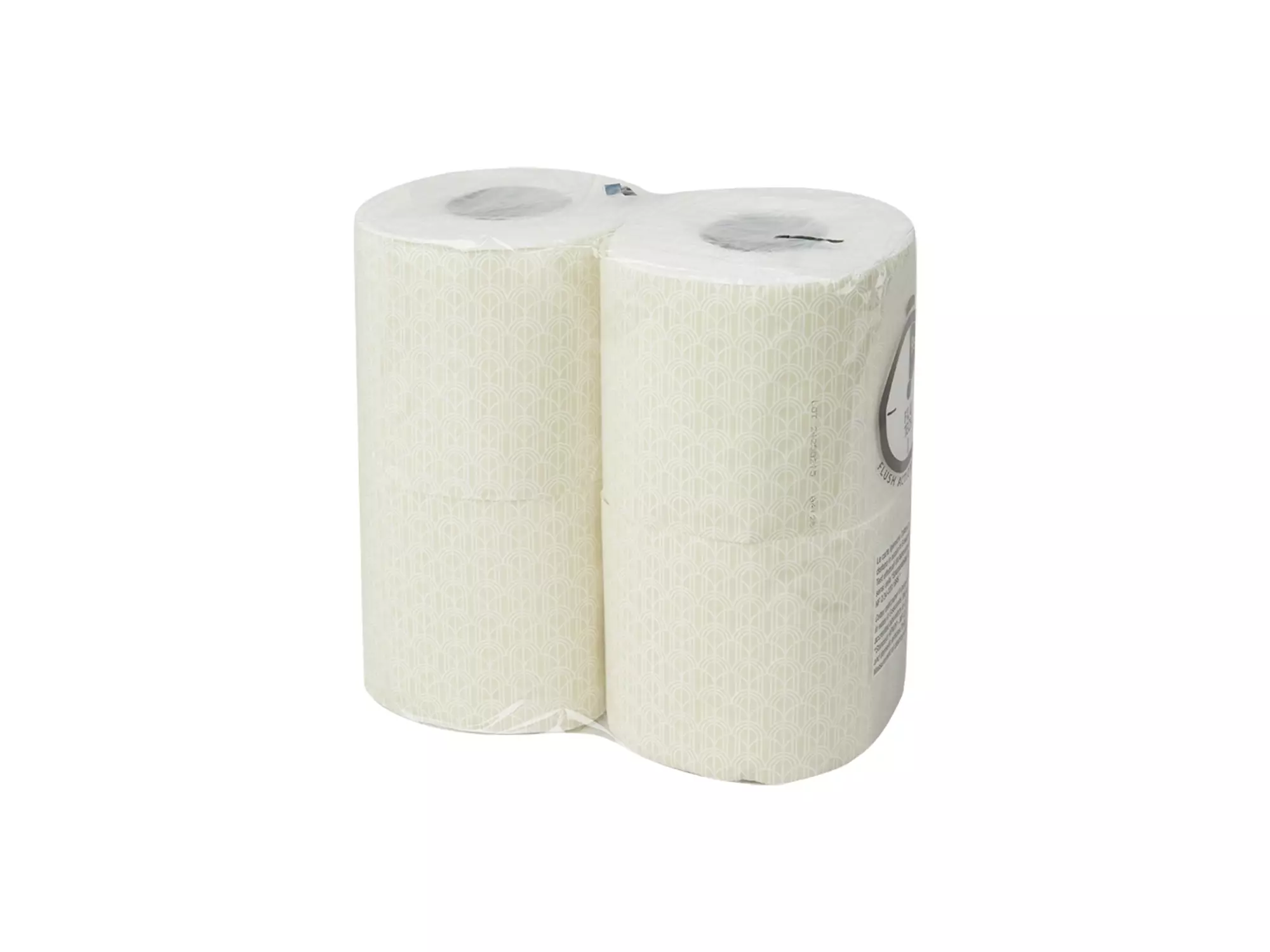 Toiletpapier Traditioneel Cellulose Wit 2-laags 180 vel 10 x 4 rol