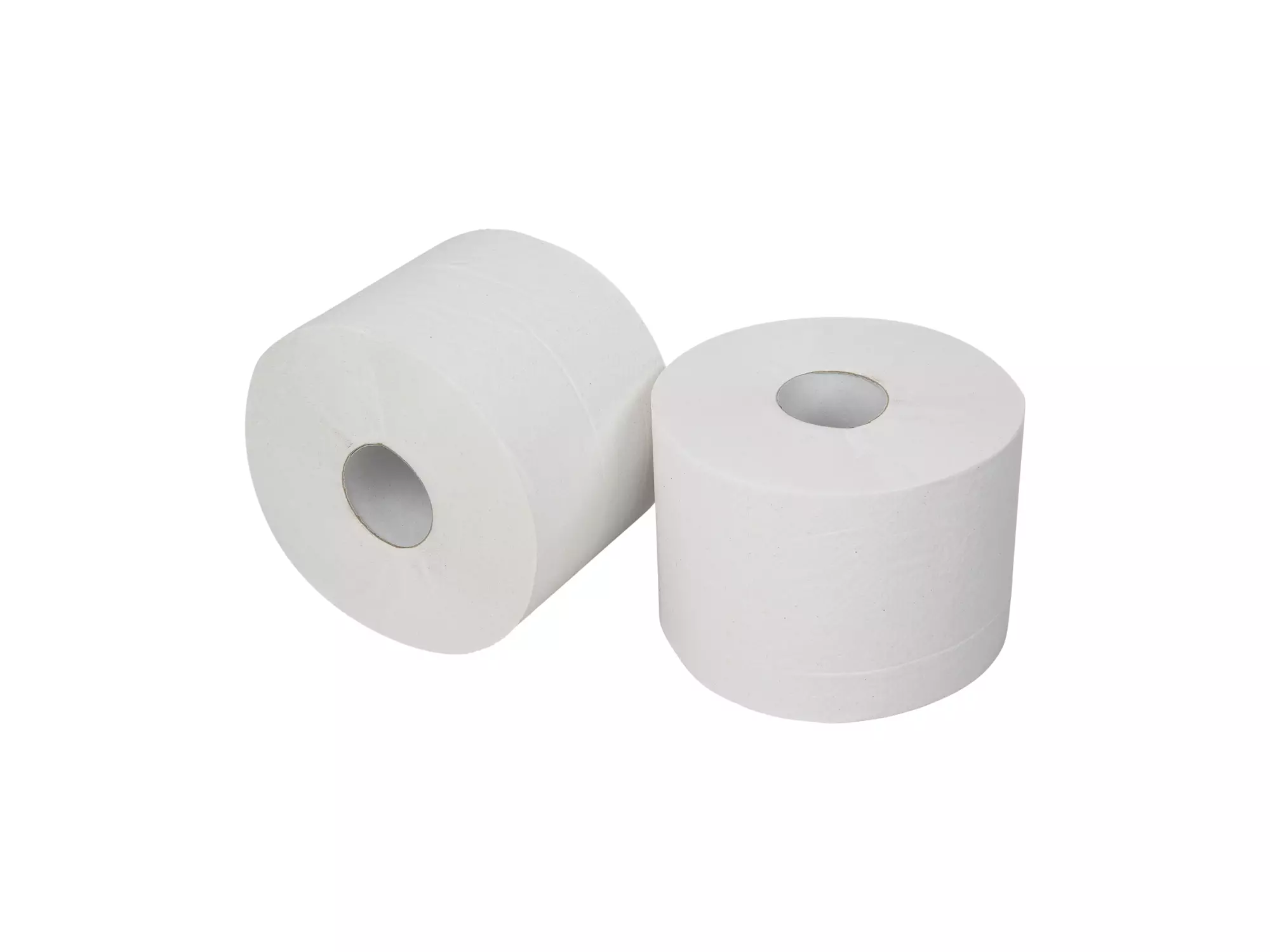 Toiletpapier compact recycled wit 2-laags 100 meter 24 rol