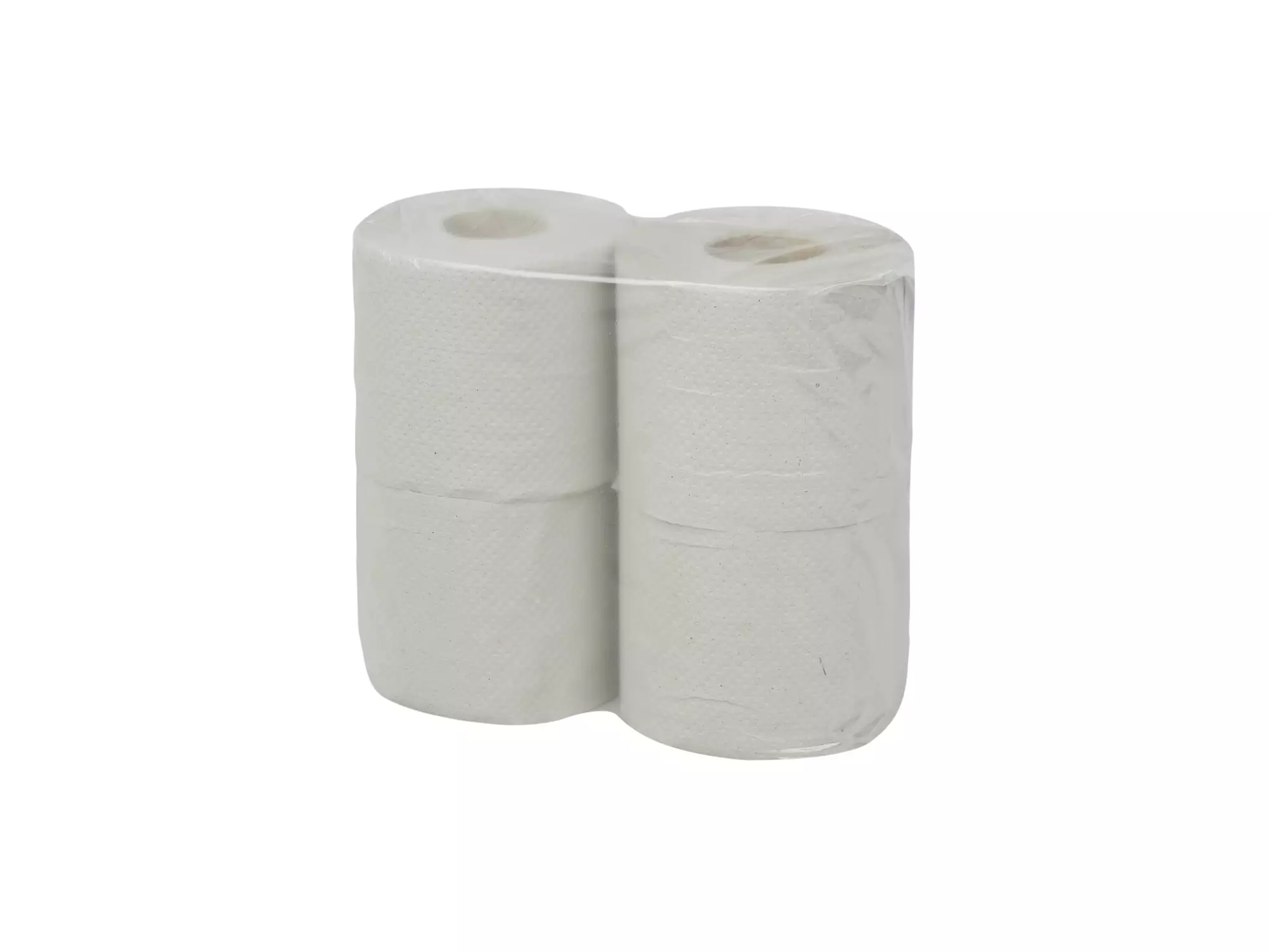 Toiletpapier traditioneel recycled naturel 1-laags 400 vel 12 x 4 rol