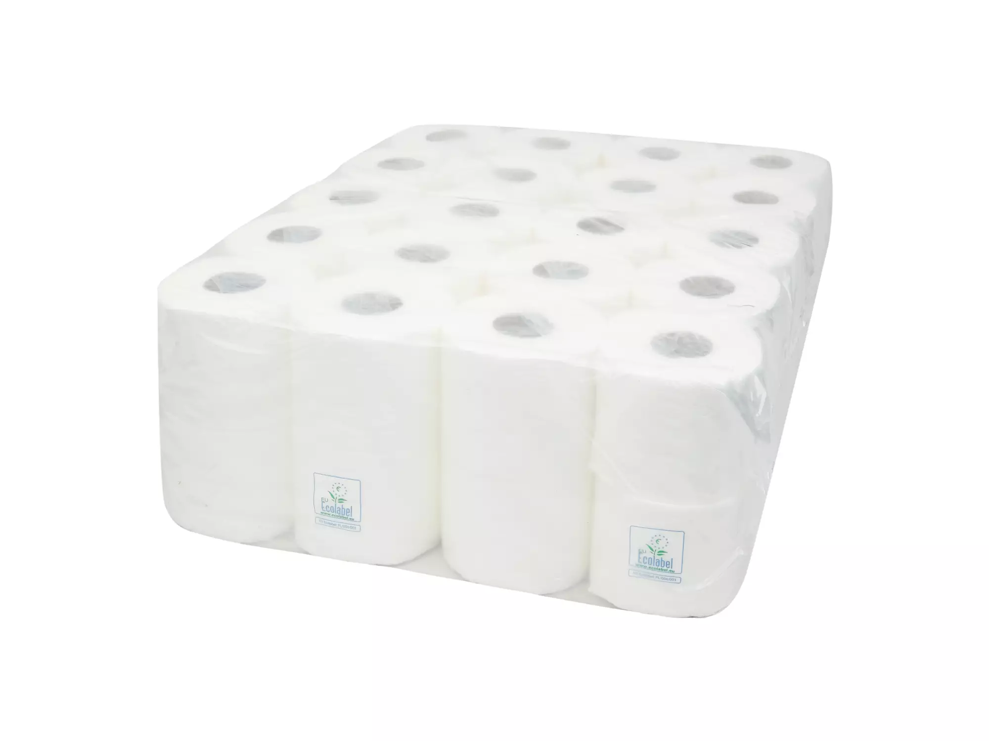 Toiletpapier traditioneel cellulose wit 2-laags 400 vel 10 x 4 rol