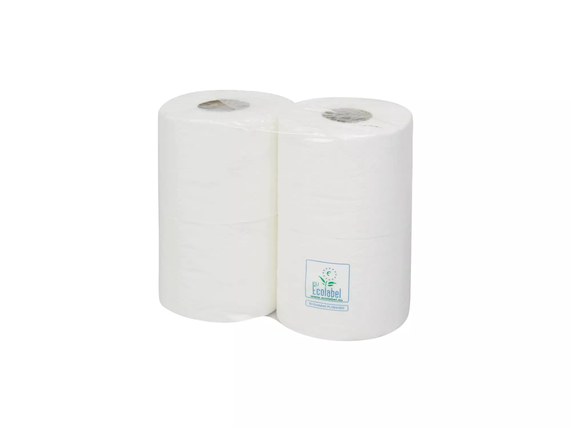 Toiletpapier traditioneel cellulose wit 2-laags 400 vel 10 x 4 rol