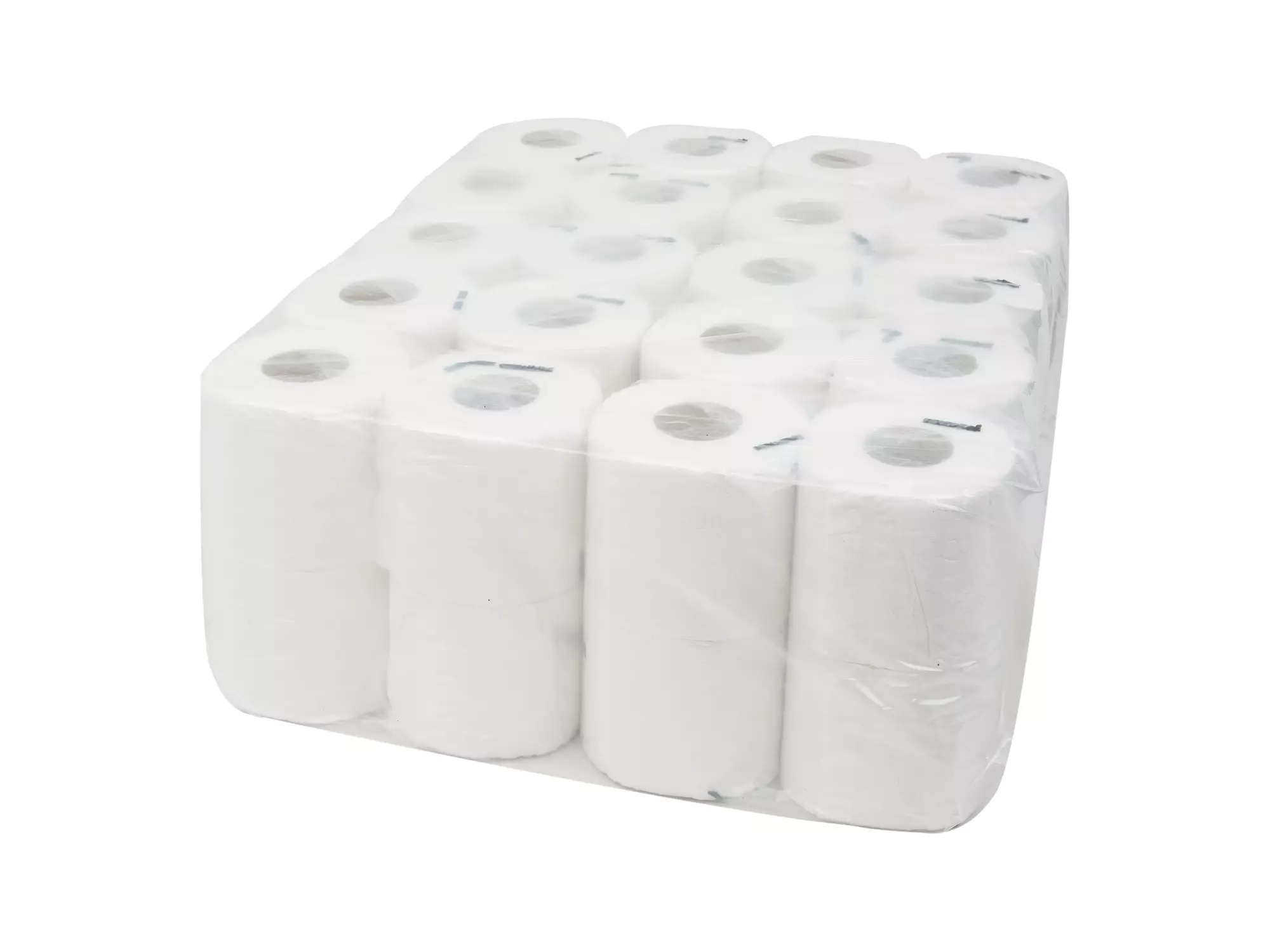 Toiletpapier traditioneel recycled wit 2-laags 400 vel 10 x 4 rol