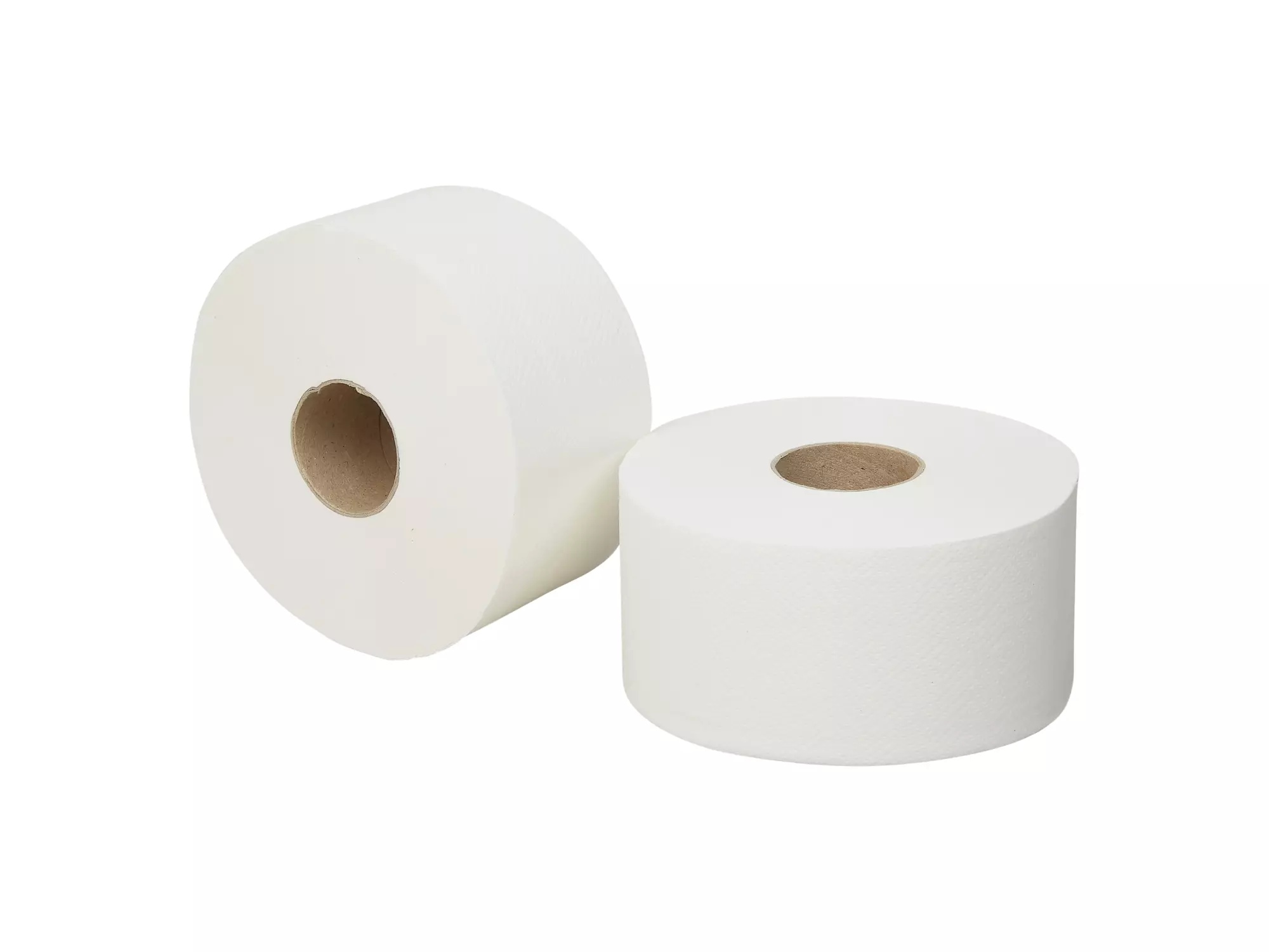 Toiletpapier mini jumbo cellulose wit 2-laags 150 meter 12 rol