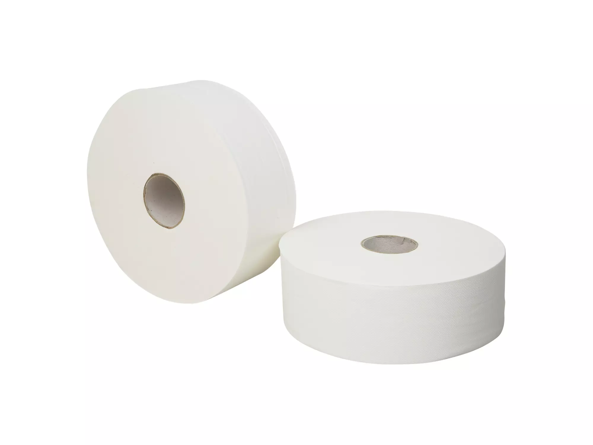 Toiletpapier maxi jumbo cellulose wit 2-laags 350 meter 6 rol