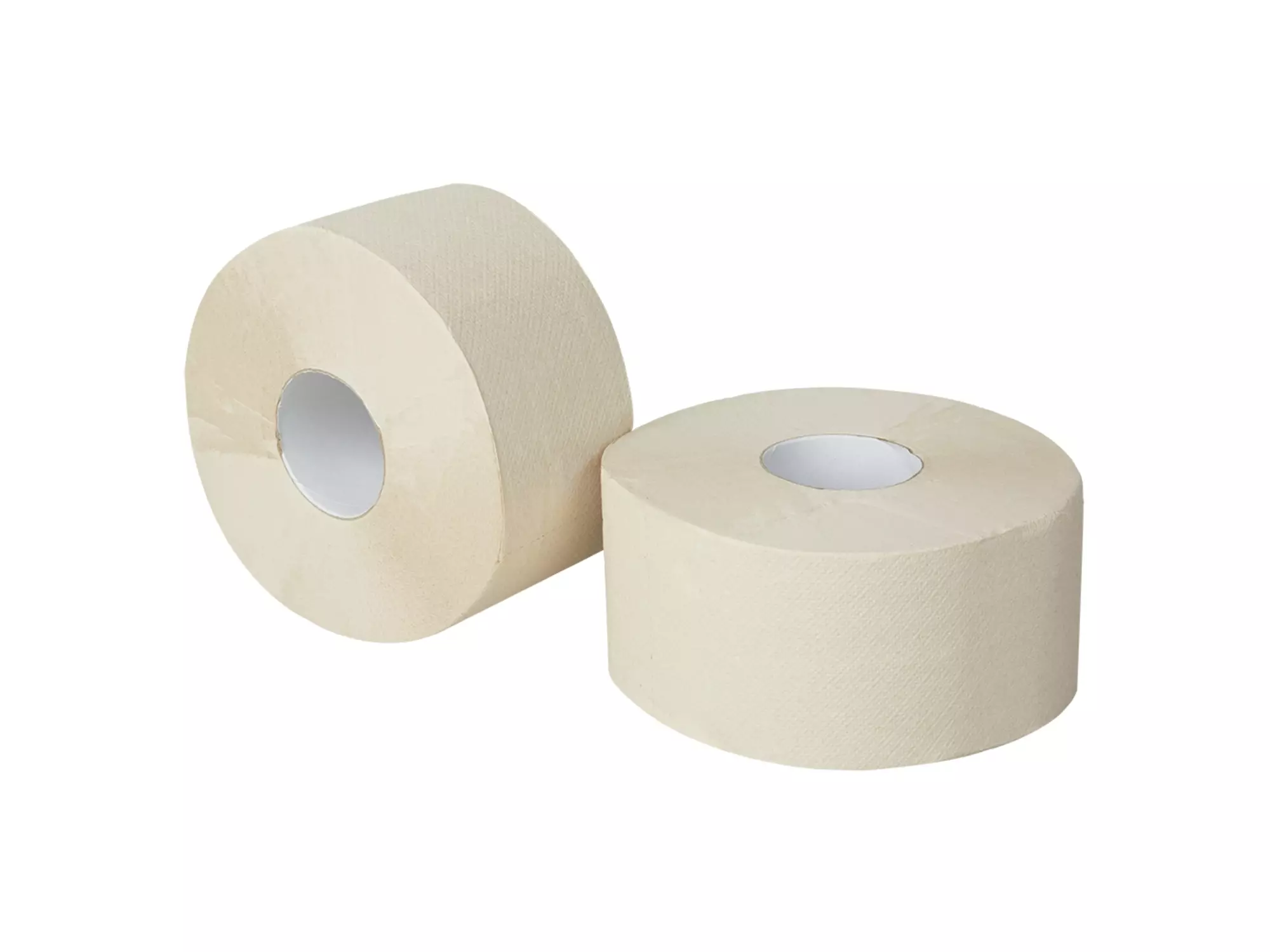 Toiletpapier mini jumbo E-Tissue naturel 2-laags 150 meter 12 rol
