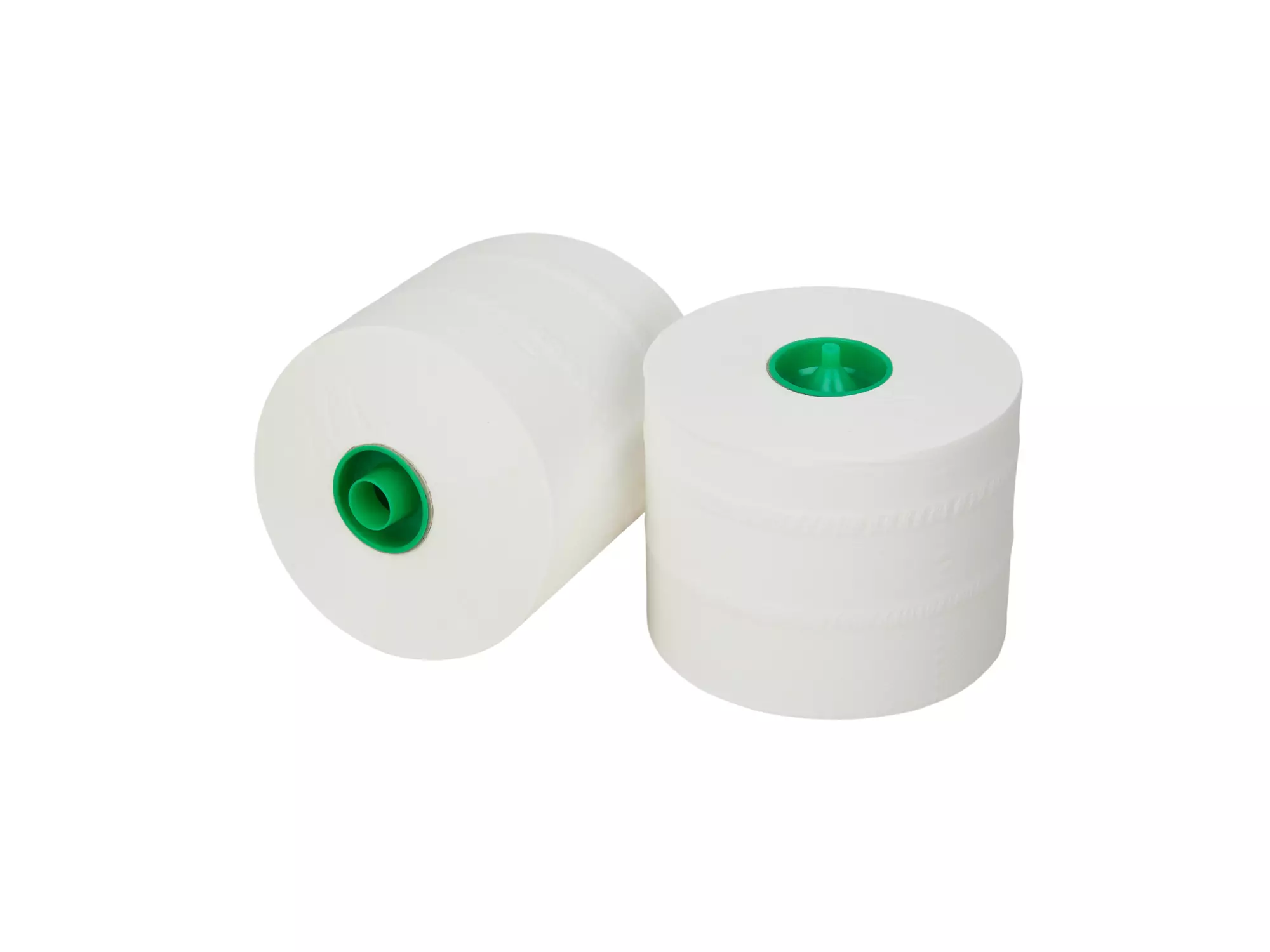 Toiletpapier met dop cellulose wit 2-laags 100 meter 36 rol