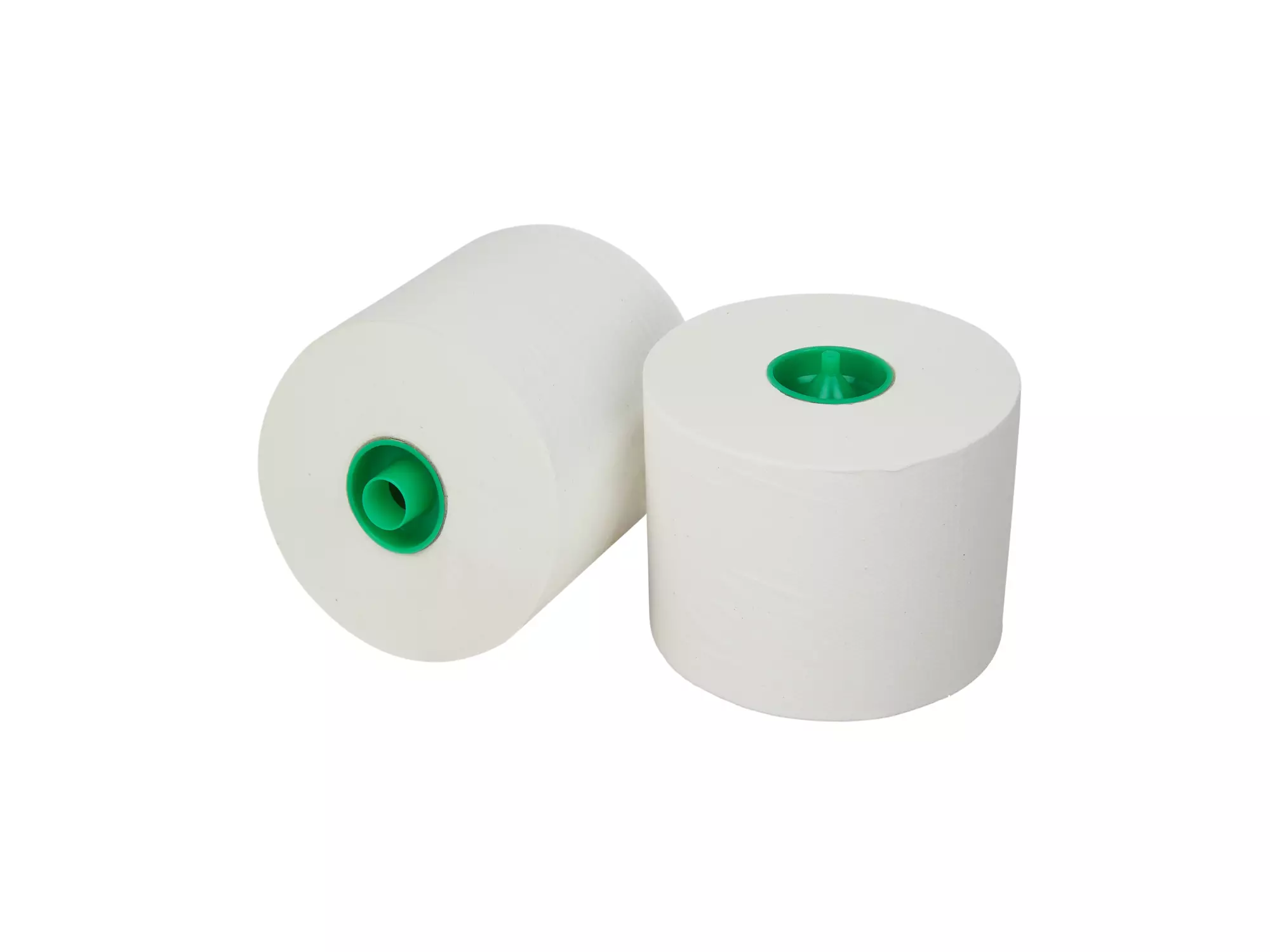 Toiletpapier met dop recycled wit 1-laags 150 meter 36 rol