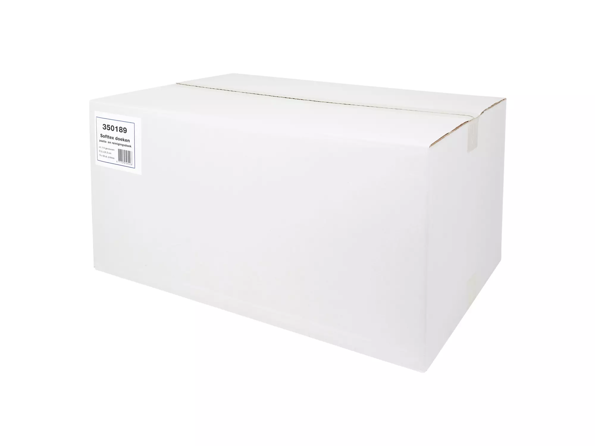 Soft tex wit 30,5 x 31,5 cm 18 x 56 doeken in doos