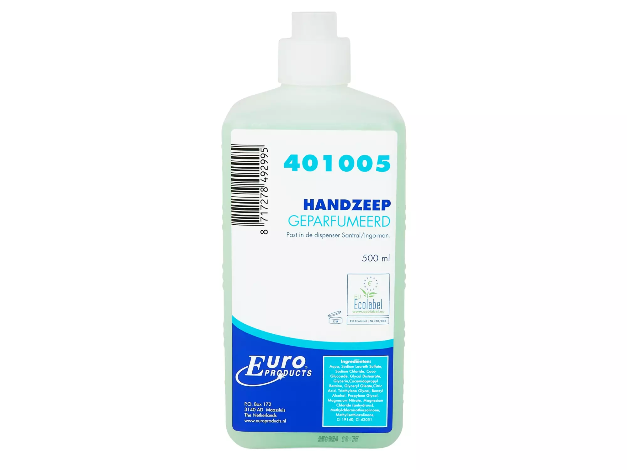 Euro handzeep, 12 x 500 ml