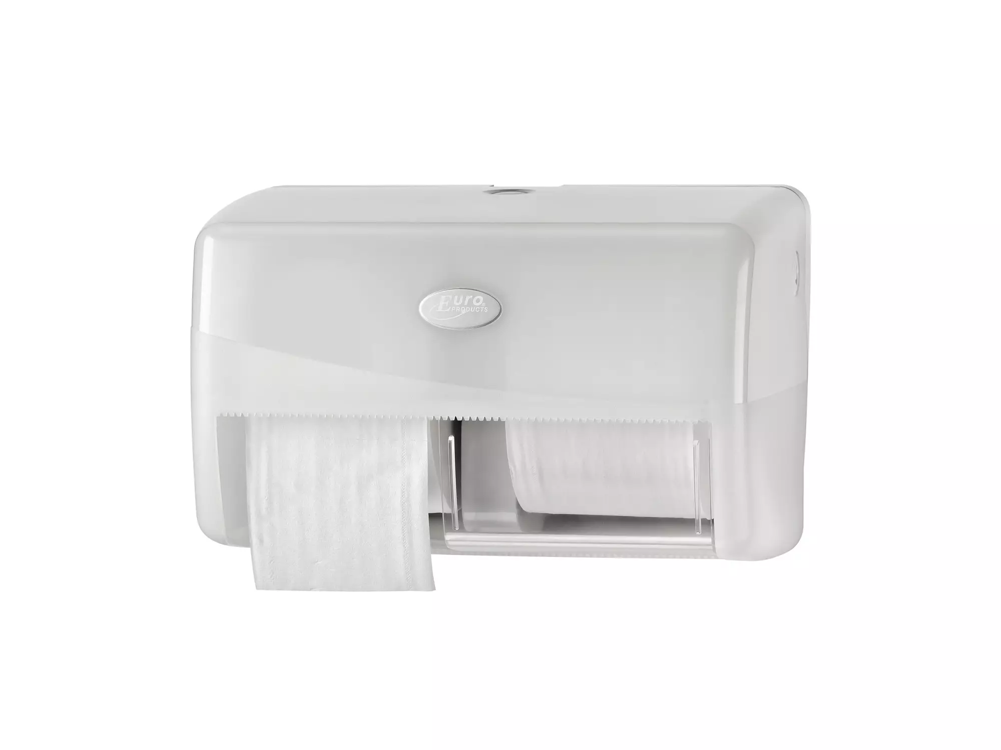 Toiletpapierdispenser corelessrol Pearl wit