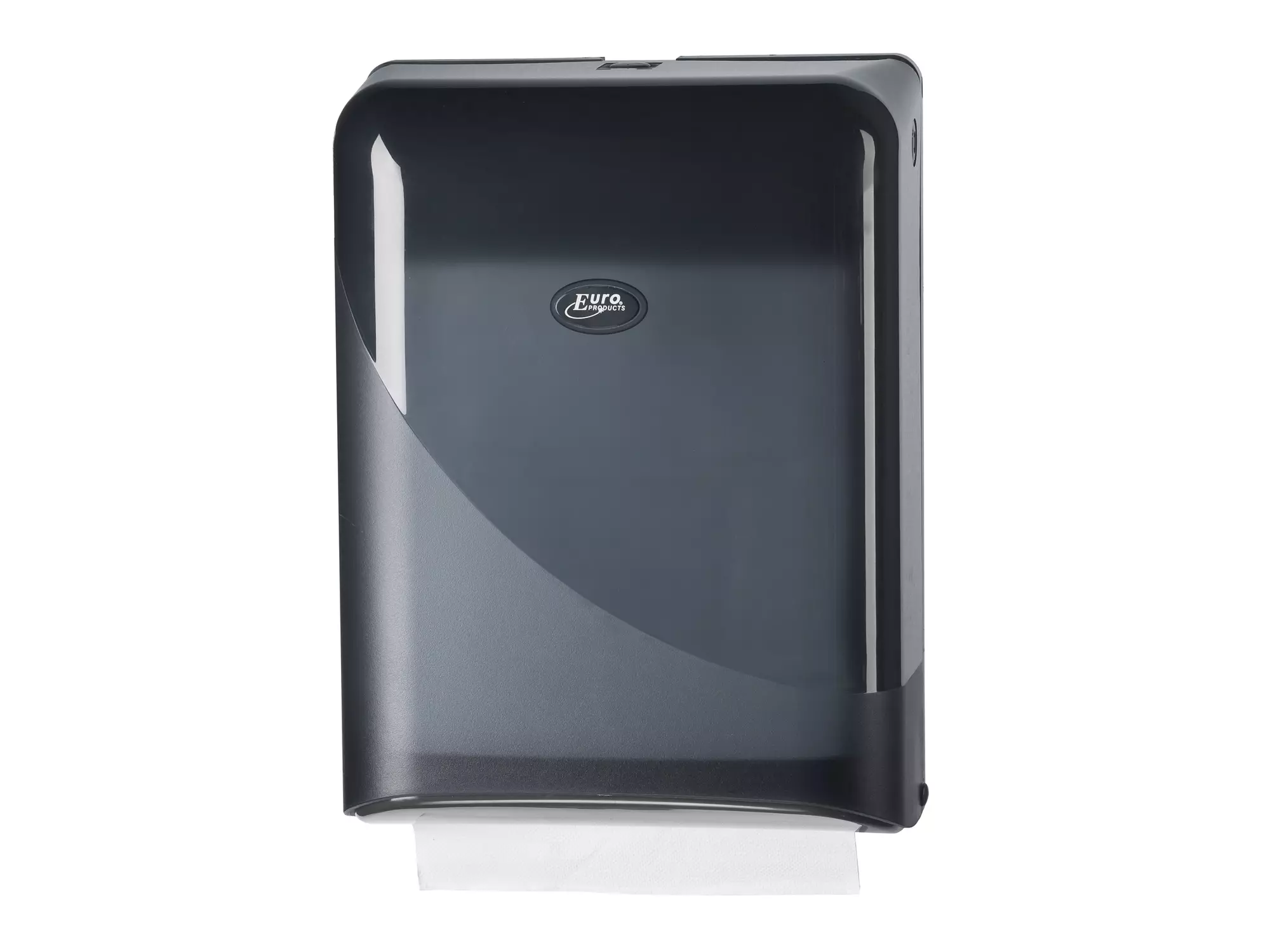 Handdoekdispenser v-fold en interfold Pearl zwart