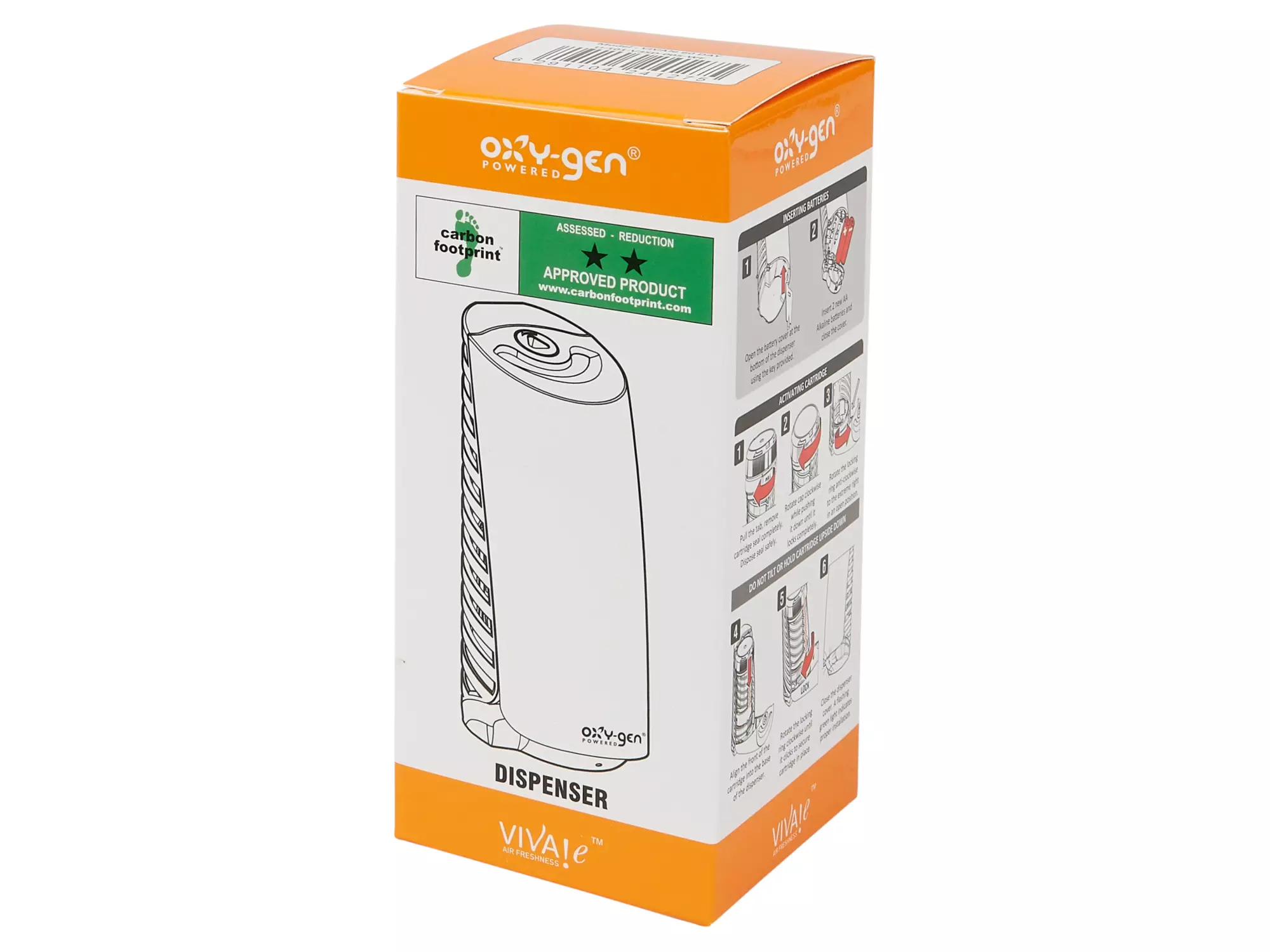 Luchtverfrisser Oxy-Gen wit