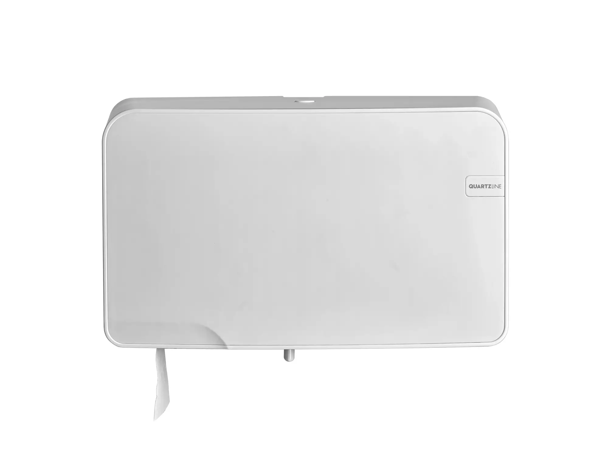 Toiletpapierdispenser duo mini jumbo Quartz wit