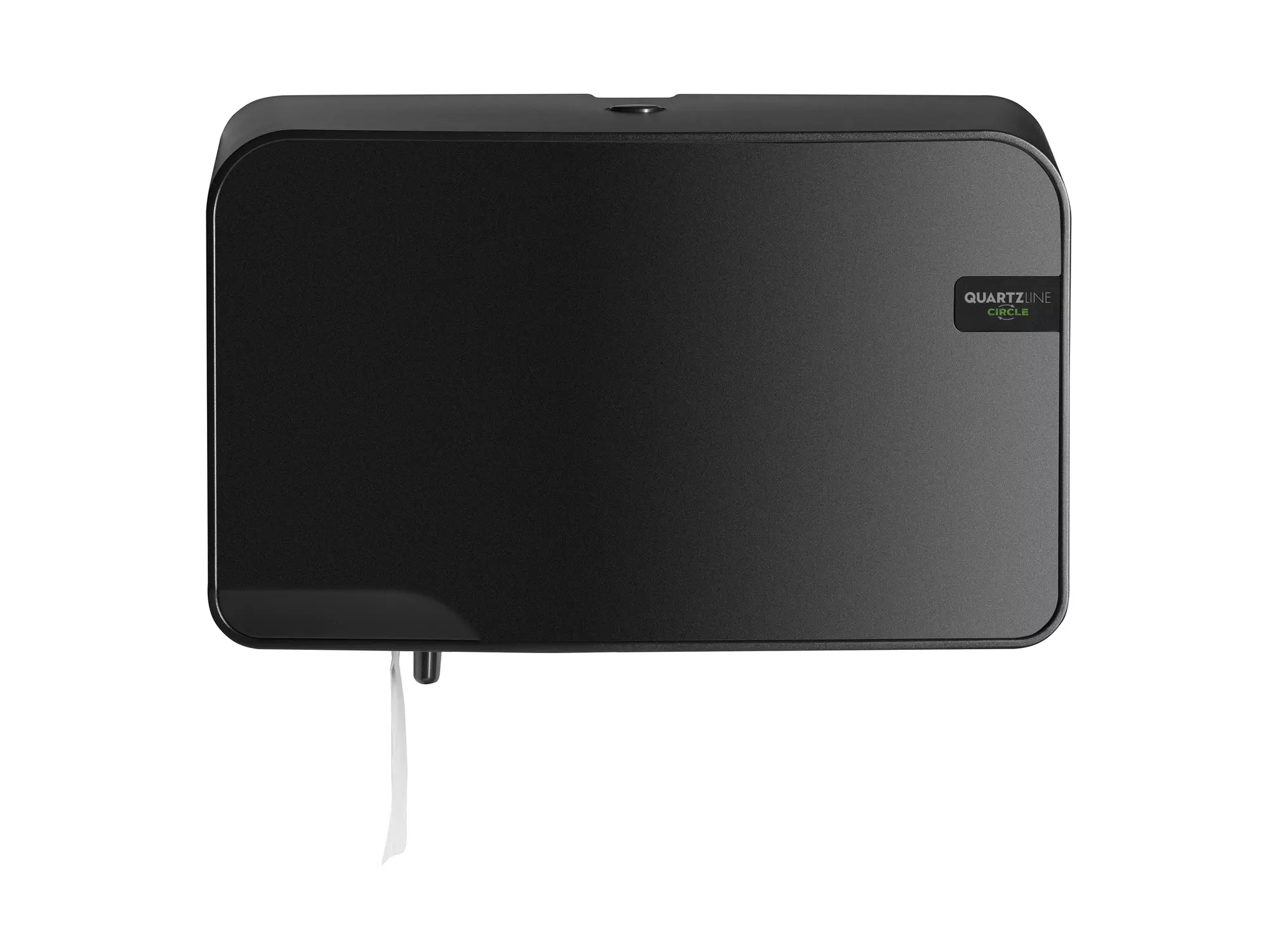 Toiletpapierdispenser coreless QuartzLine zwart
