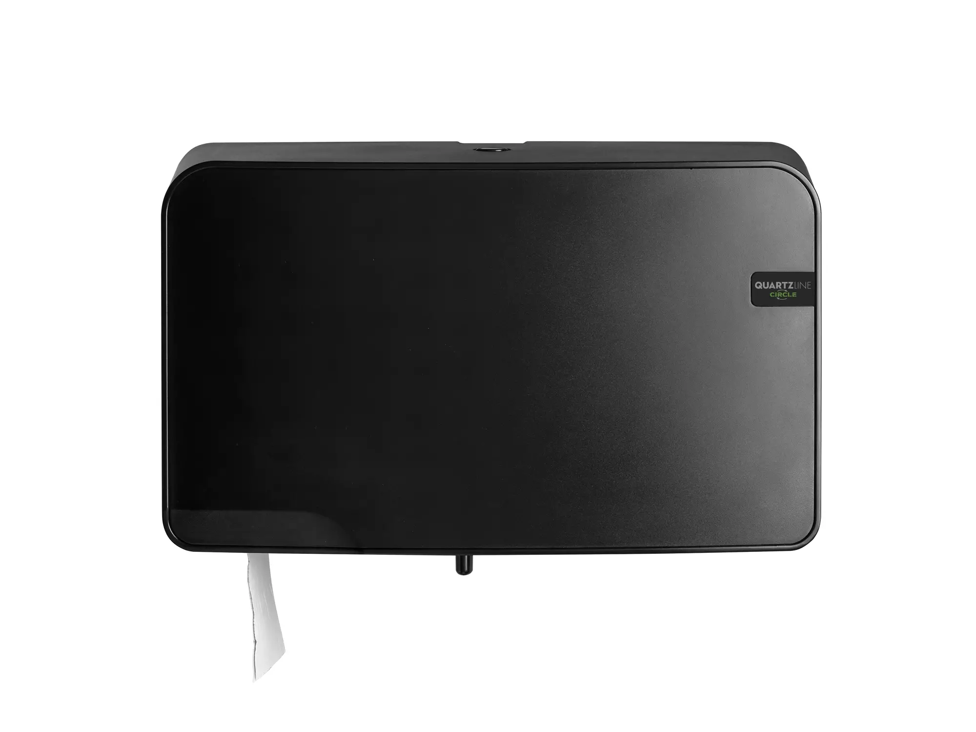 Toiletpapierdispenser duo mini jumbo Quartz zwart
