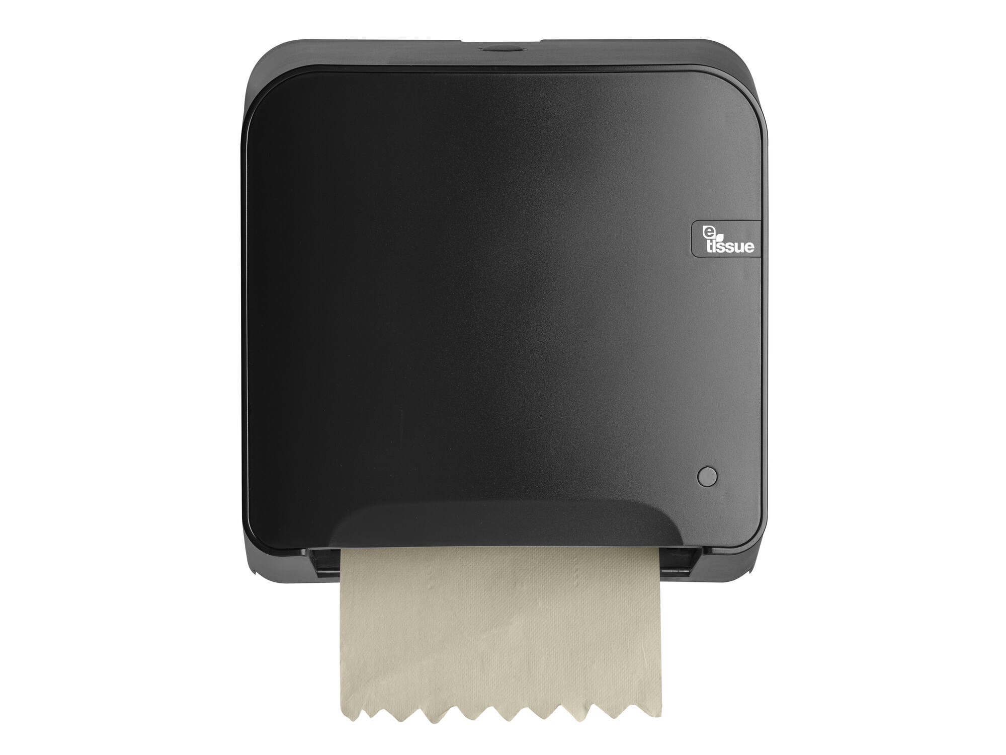 Handdoekroldispenser Mini Matic E-tissue Zwart