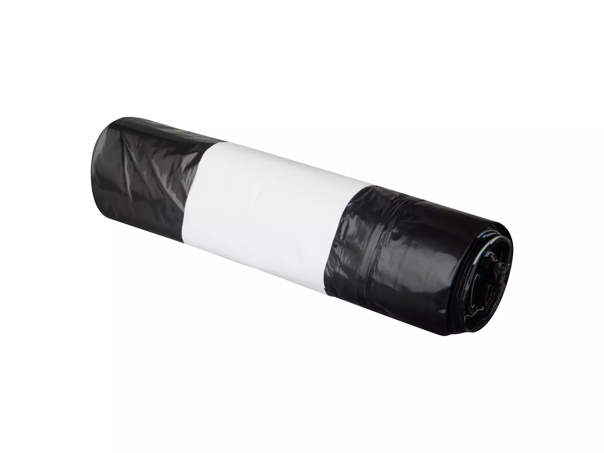 Afvalzak hygiëne LDPE trekband zwart 45 x 45 + 5 cm T25 25 rol x 20 stuks