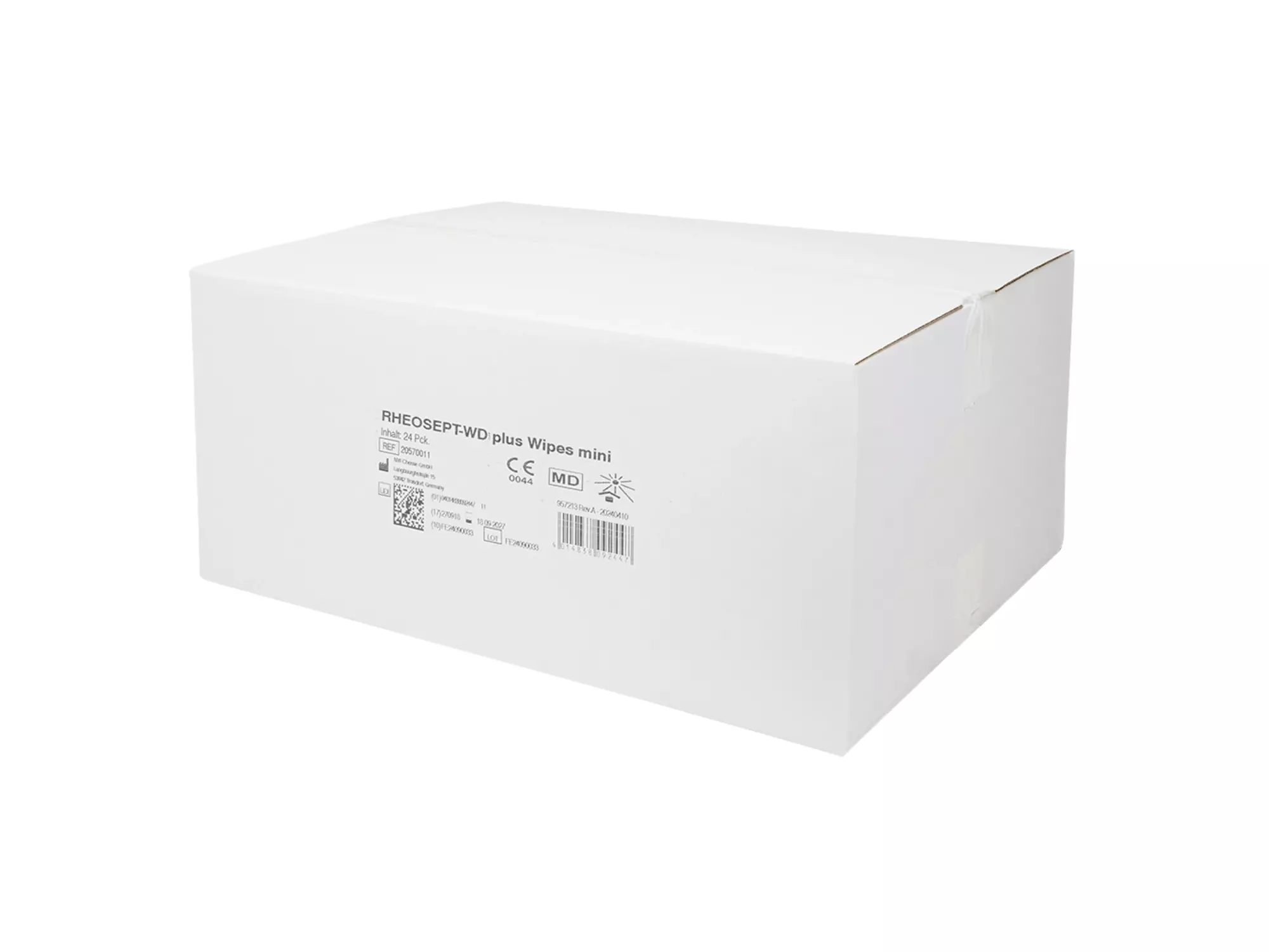 Wet wipes 20 x 18 cm 24 x 30 doeken in doos