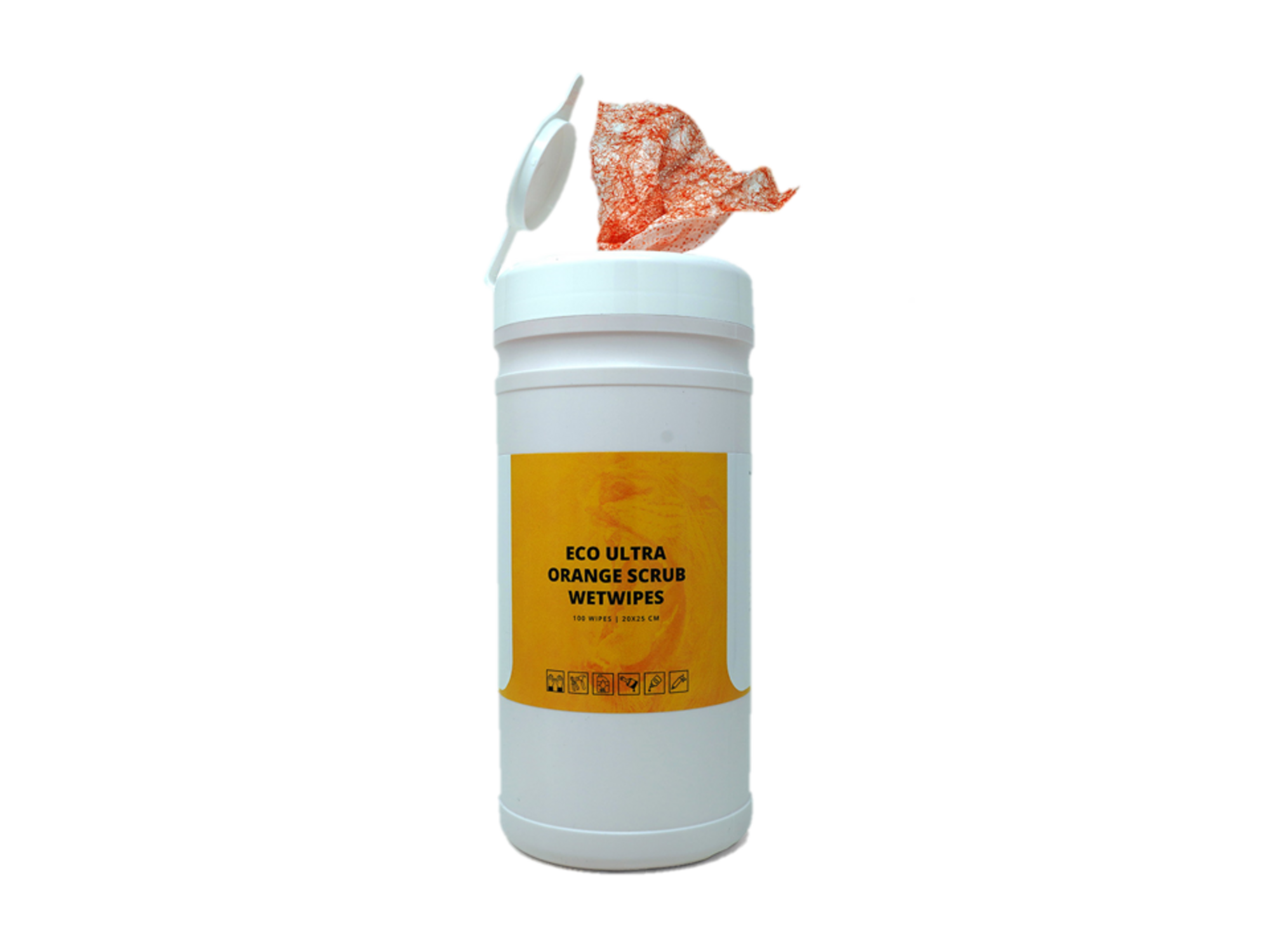 Wet wipes PP 25 cm  x 20 cm 6 x 100 wipes (600) in bus