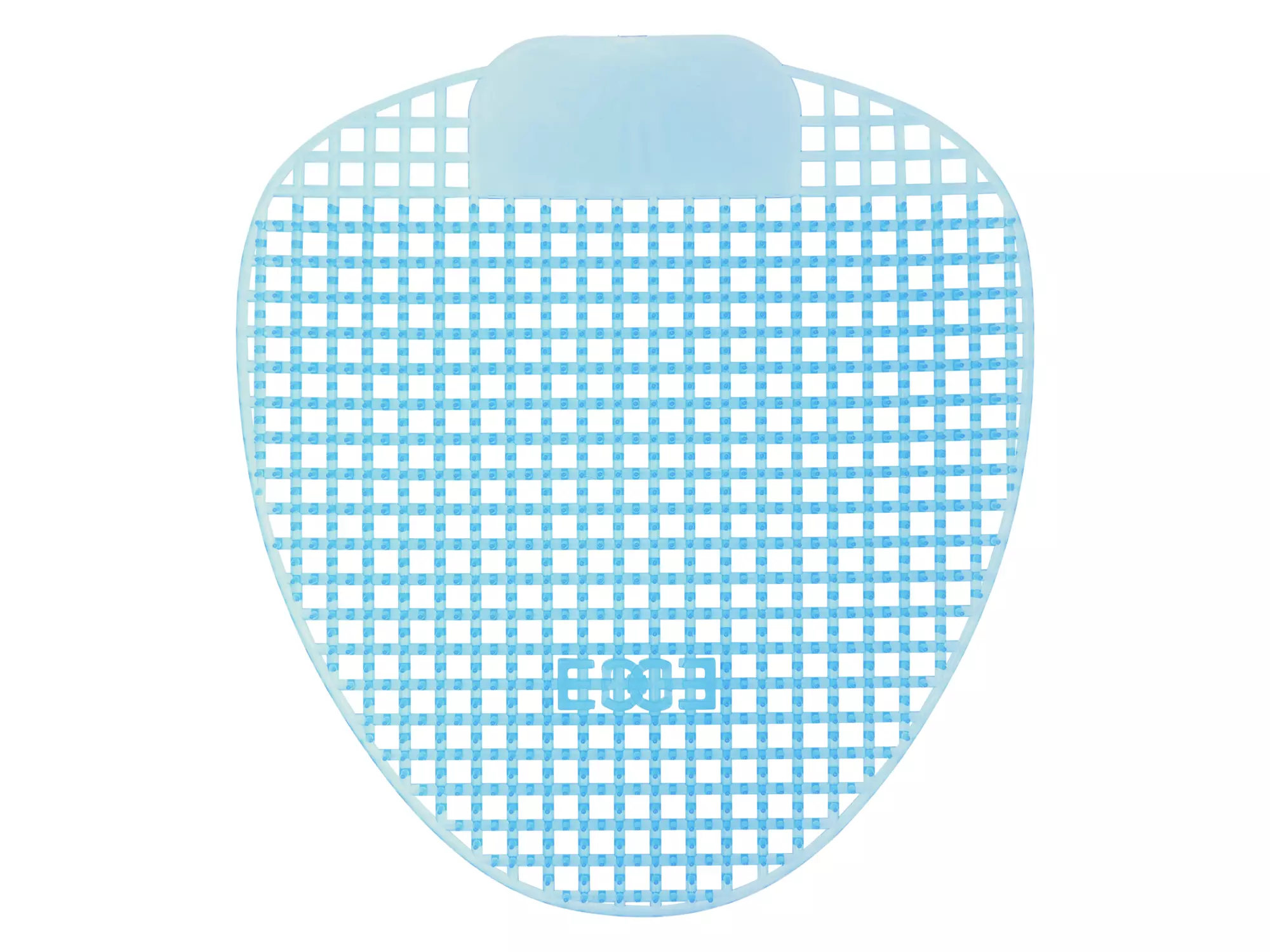 Urinoirmatjes ocean mist blauw met anti-spathaartjes
