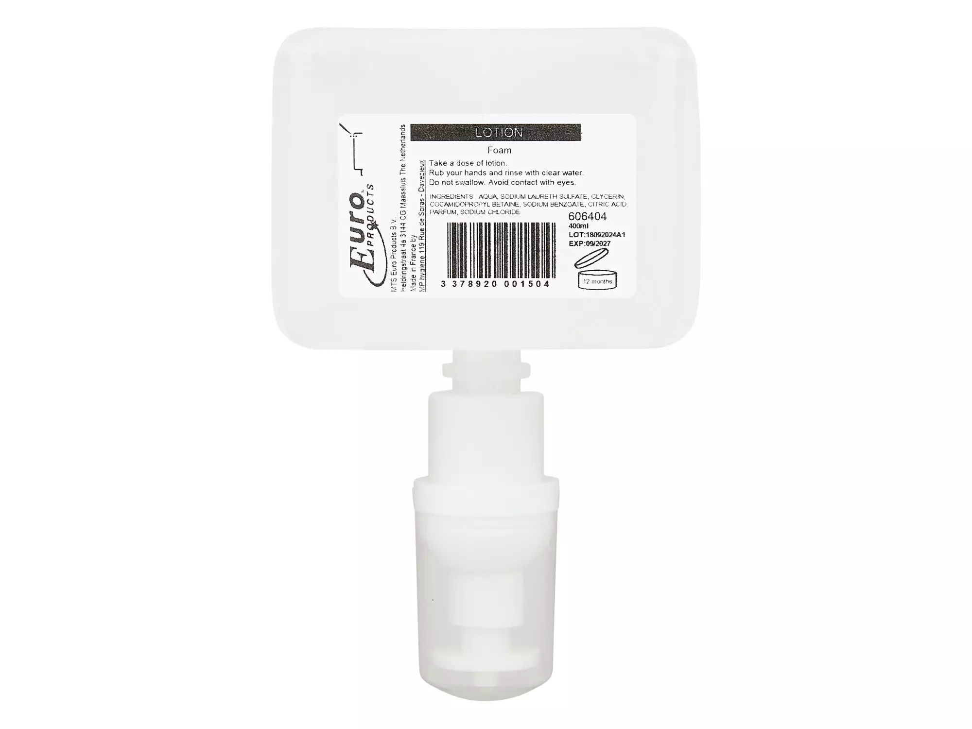 Foam zeep Euro 6 x 400 ml