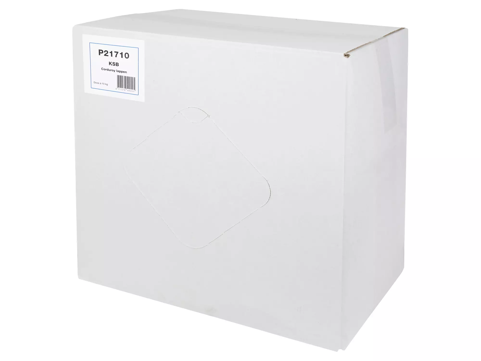 KSB - corduroy gesneden doos a 10 kg