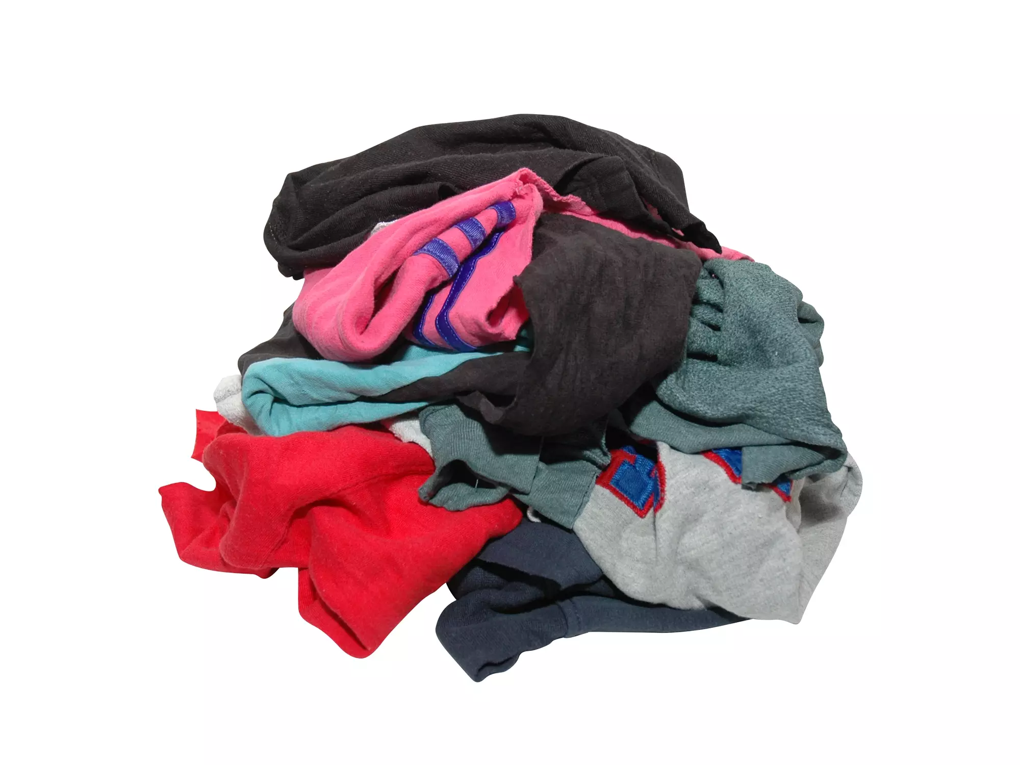 BTR - bonte tricot poetslap zak a 25 kg