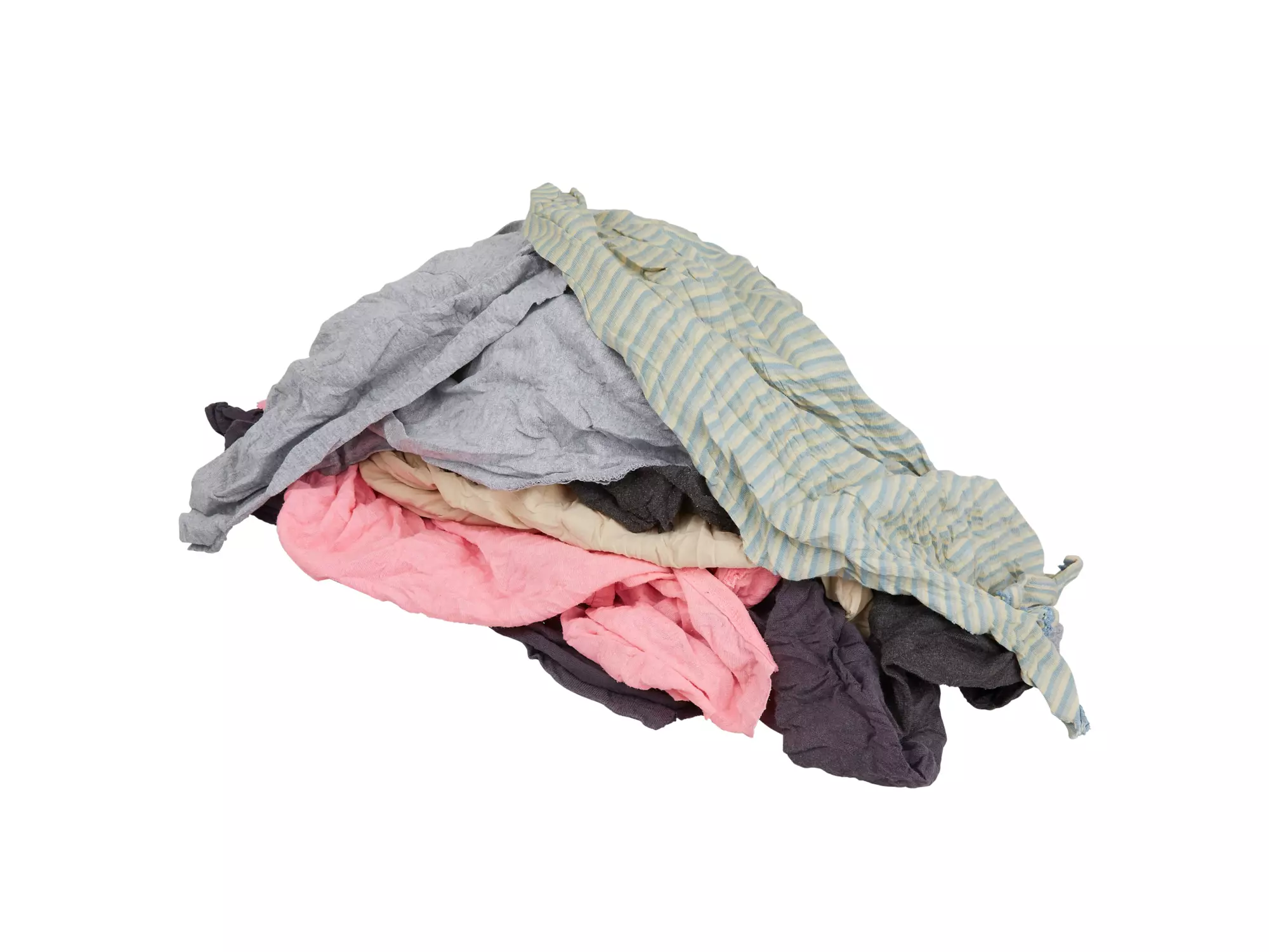 POLO - dunne bonte tricot lappen doos a 5 kg