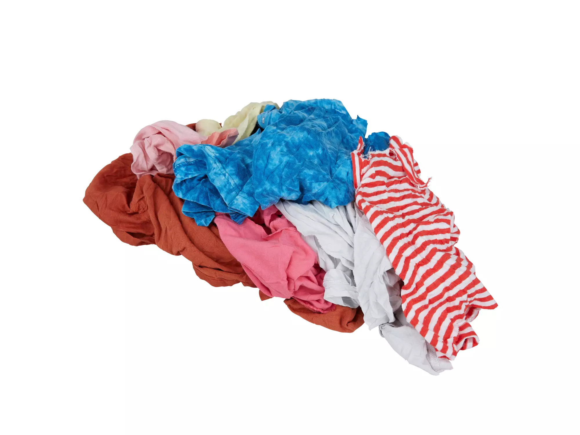 POLO - dunne bonte tricot lappen doos a 10 kg