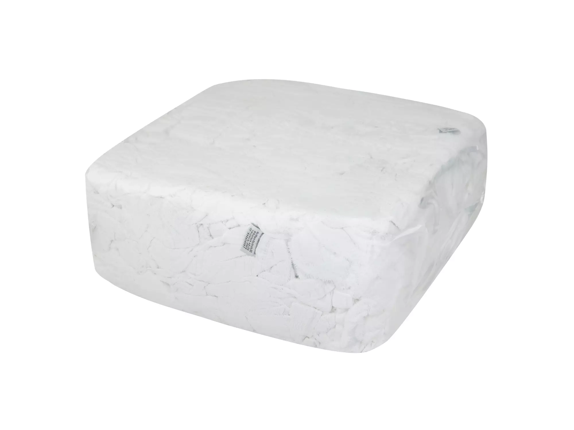WBAD-MIX - witte badstof gesneden mix zak a 8 kg
