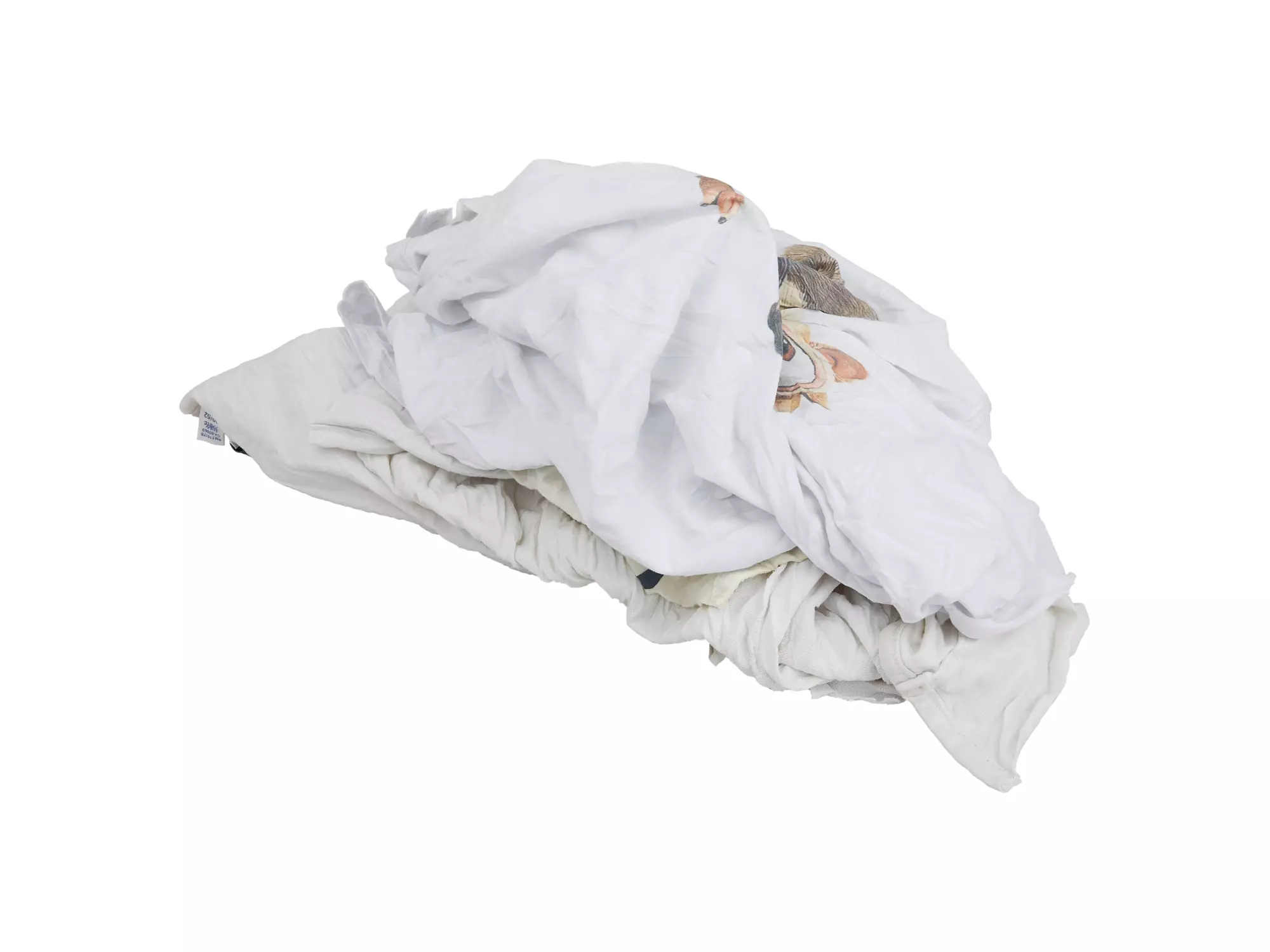 WTR - witte tricot met gekleurd randje zak a 5 kg
