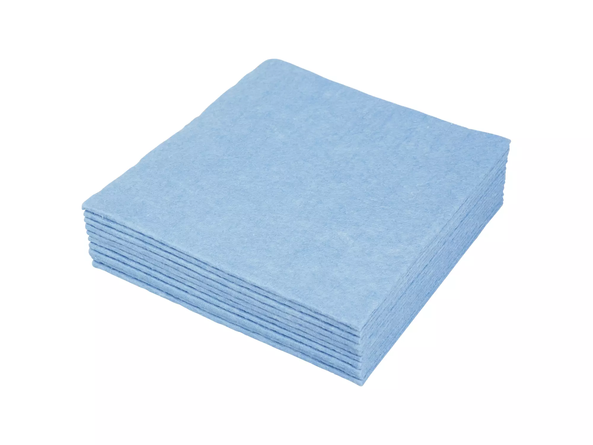 Sopdoek blauw A-kwaliteit 1/4 vouw 38 x 40 cm 200 doeken per pak
