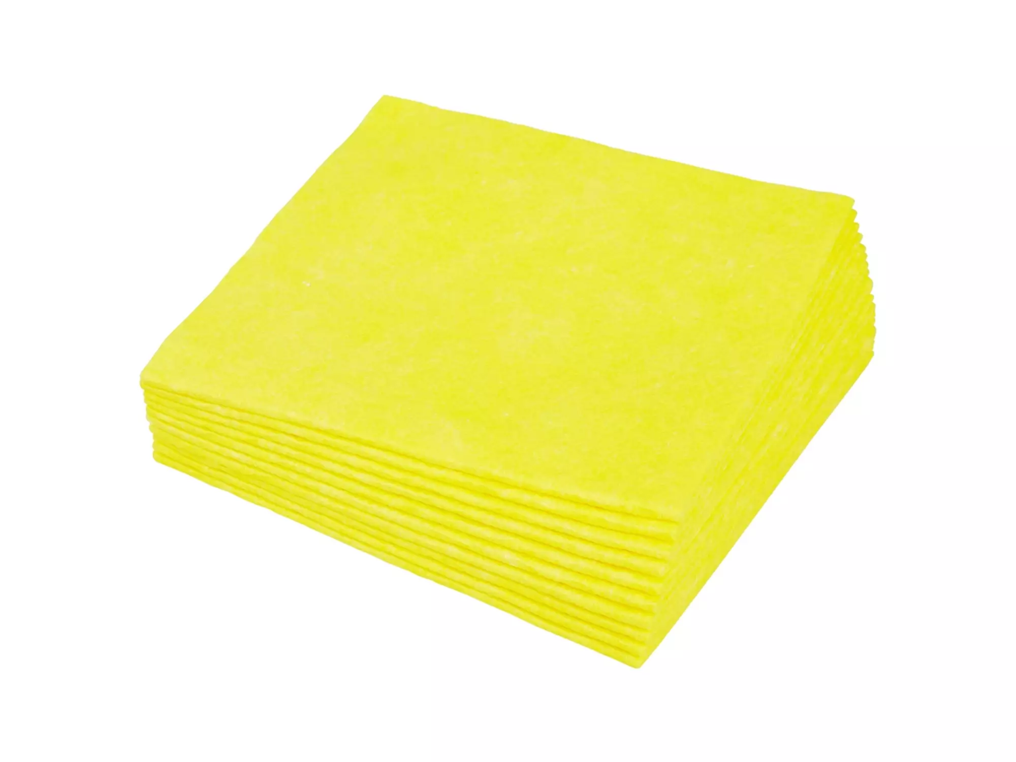 Sopdoek geel A-kwaliteit 1/4 vouw 38 x 40 cm 200 doeken per pak