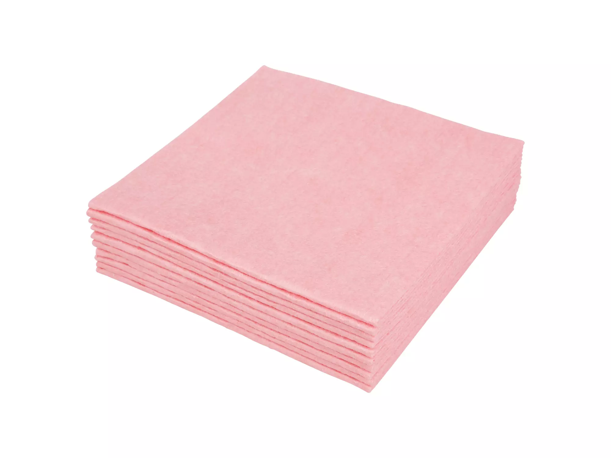 Sopdoek roze A-kwaliteit 1/4 vouw 38 x 40 cm 65 doeken in dispenserdoos