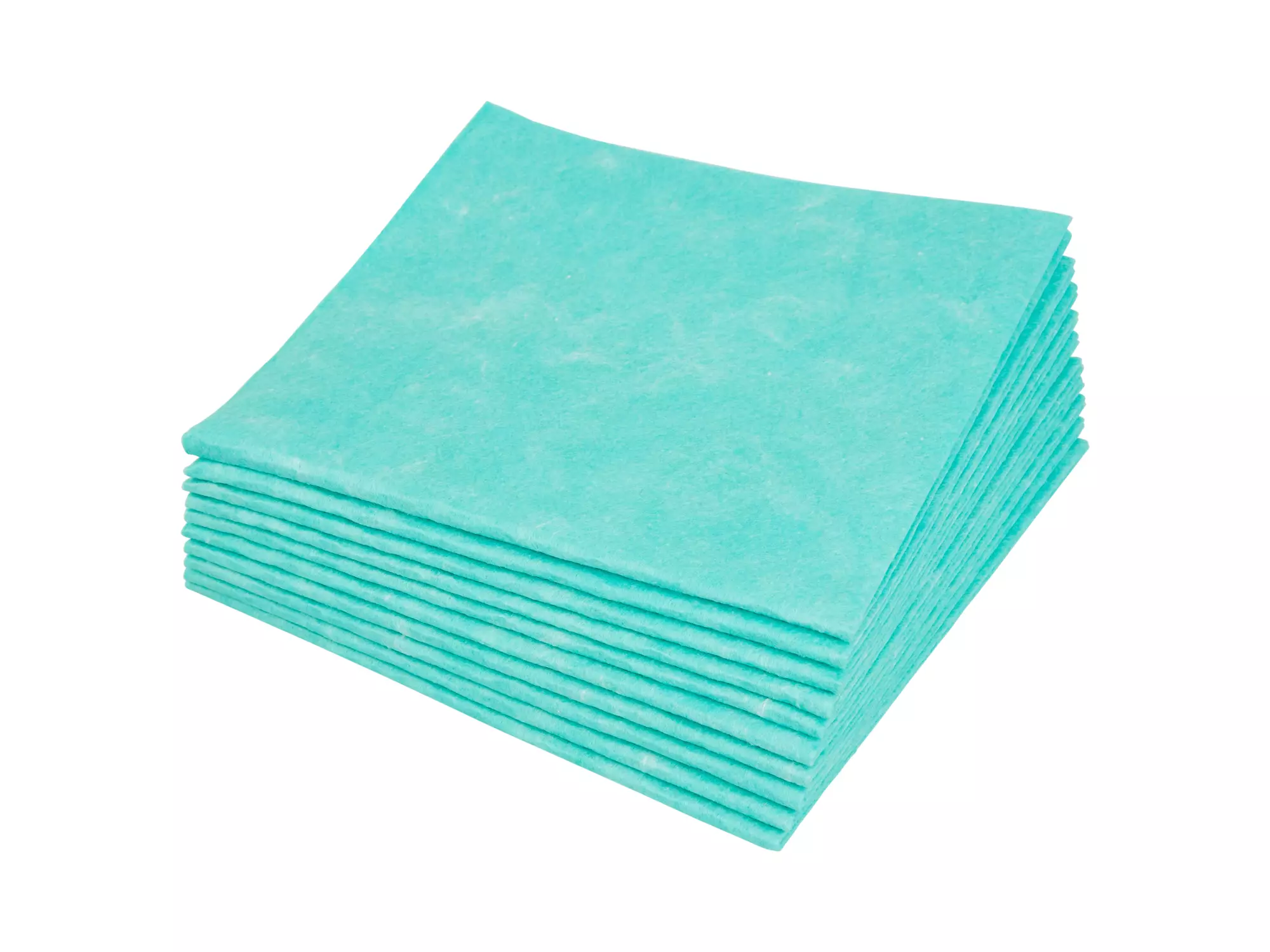 Sopdoek groen A-kwaliteit 1/4 vouw 38 x 40 cm 65 doeken in dispenserdoos