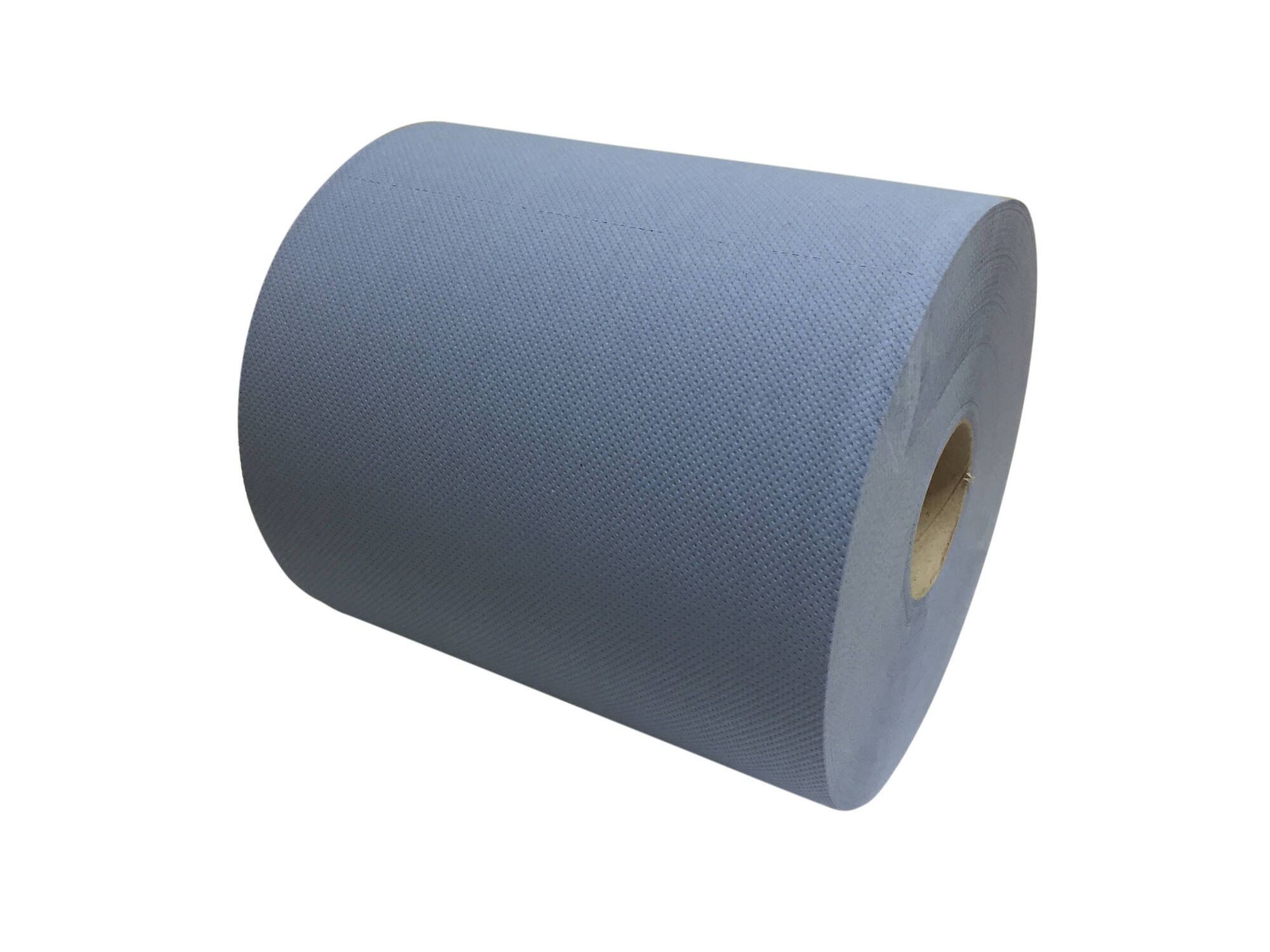 Industriepapier cellulose blauw 2-laags 190 meter 2 rol