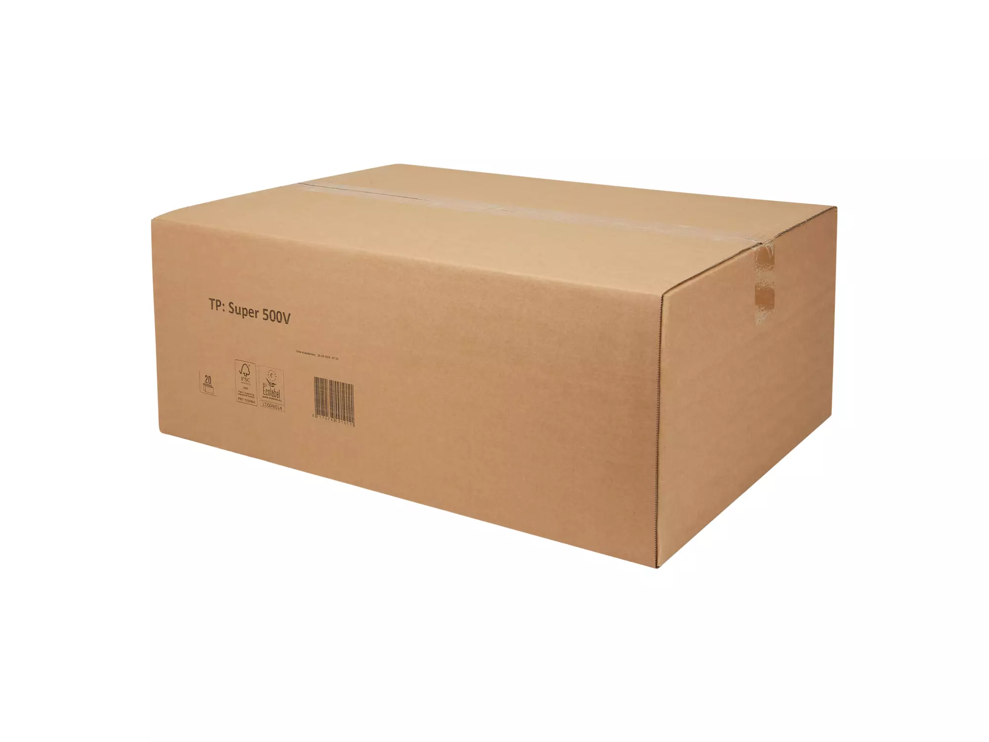 Toiletpapier bulkpack cellulose wit 2-laags 250 vel 40 bundels