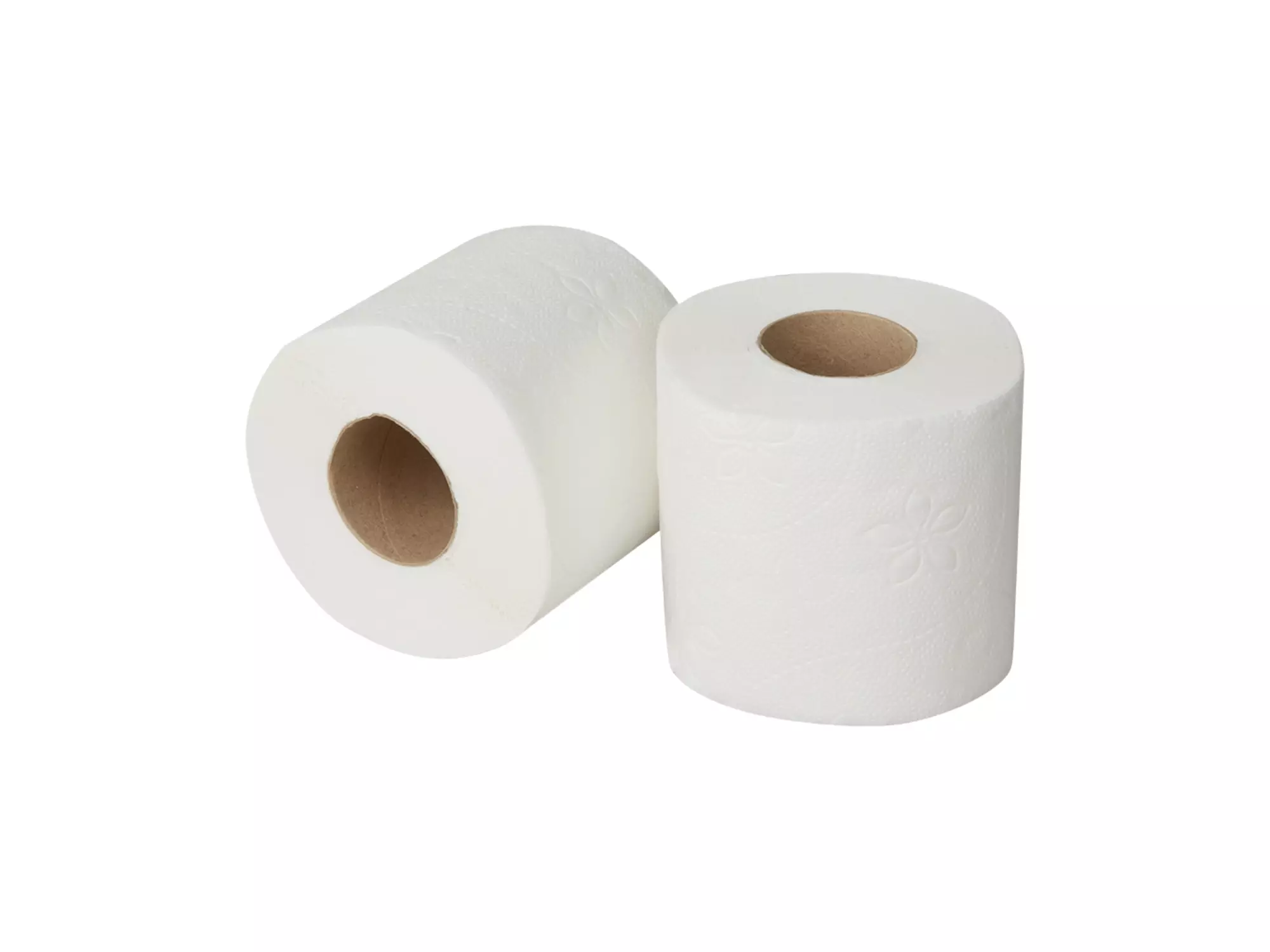 Toiletpapier traditioneel cellulose wit 2-laags 200 vel 12 x 4 rol